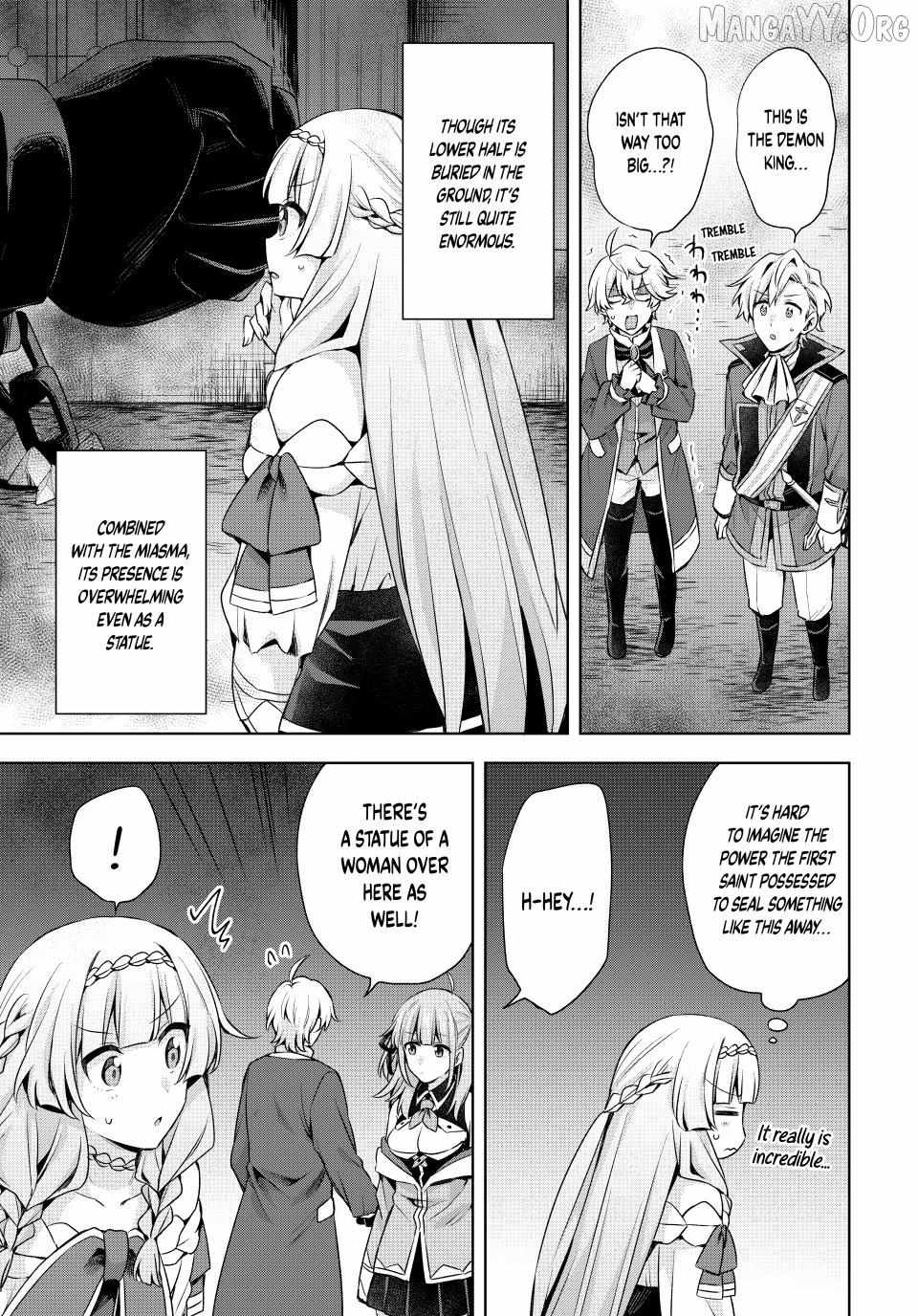 Shin no Seijo de aru Watashi wa Tsuihou Saremashita. Dakara Kono Kuni wa Mou Owari desu Chapter 56 page 9 - 