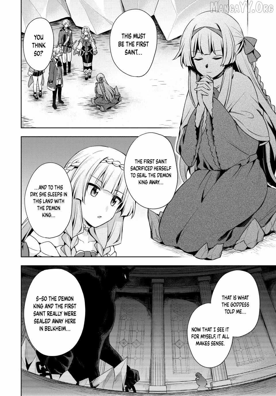 Shin no Seijo de aru Watashi wa Tsuihou Saremashita. Dakara Kono Kuni wa Mou Owari desu Chapter 56 page 10 - 
