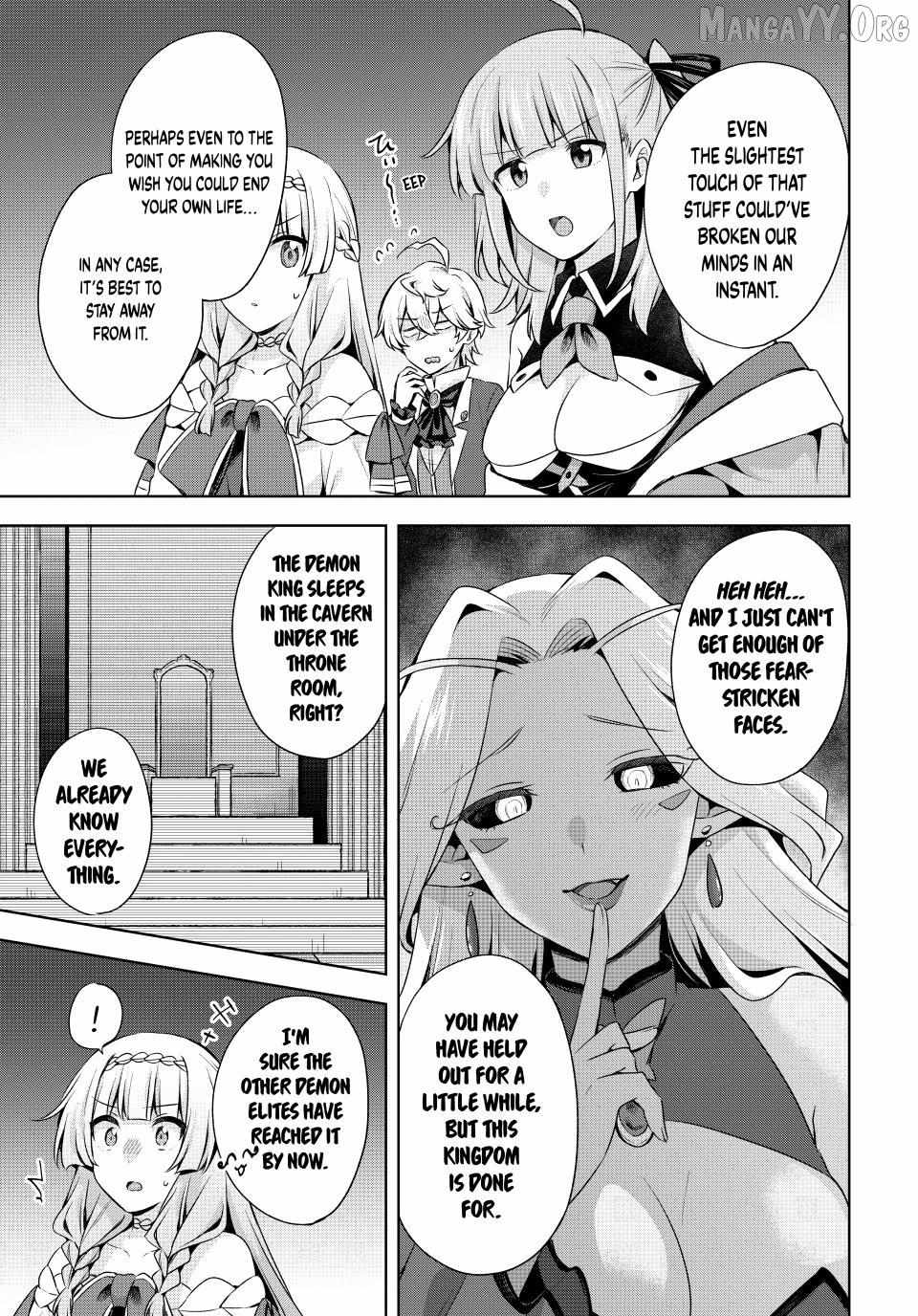 Shin no Seijo de aru Watashi wa Tsuihou Saremashita. Dakara Kono Kuni wa Mou Owari desu Chapter 58 page 17 - 