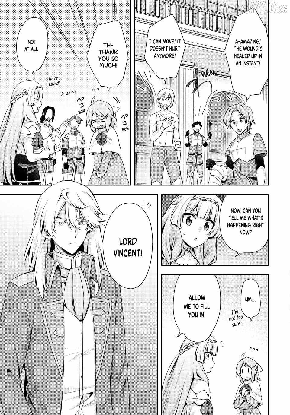Shin no Seijo de aru Watashi wa Tsuihou Saremashita. Dakara Kono Kuni wa Mou Owari desu Chapter 58 page 5 - 