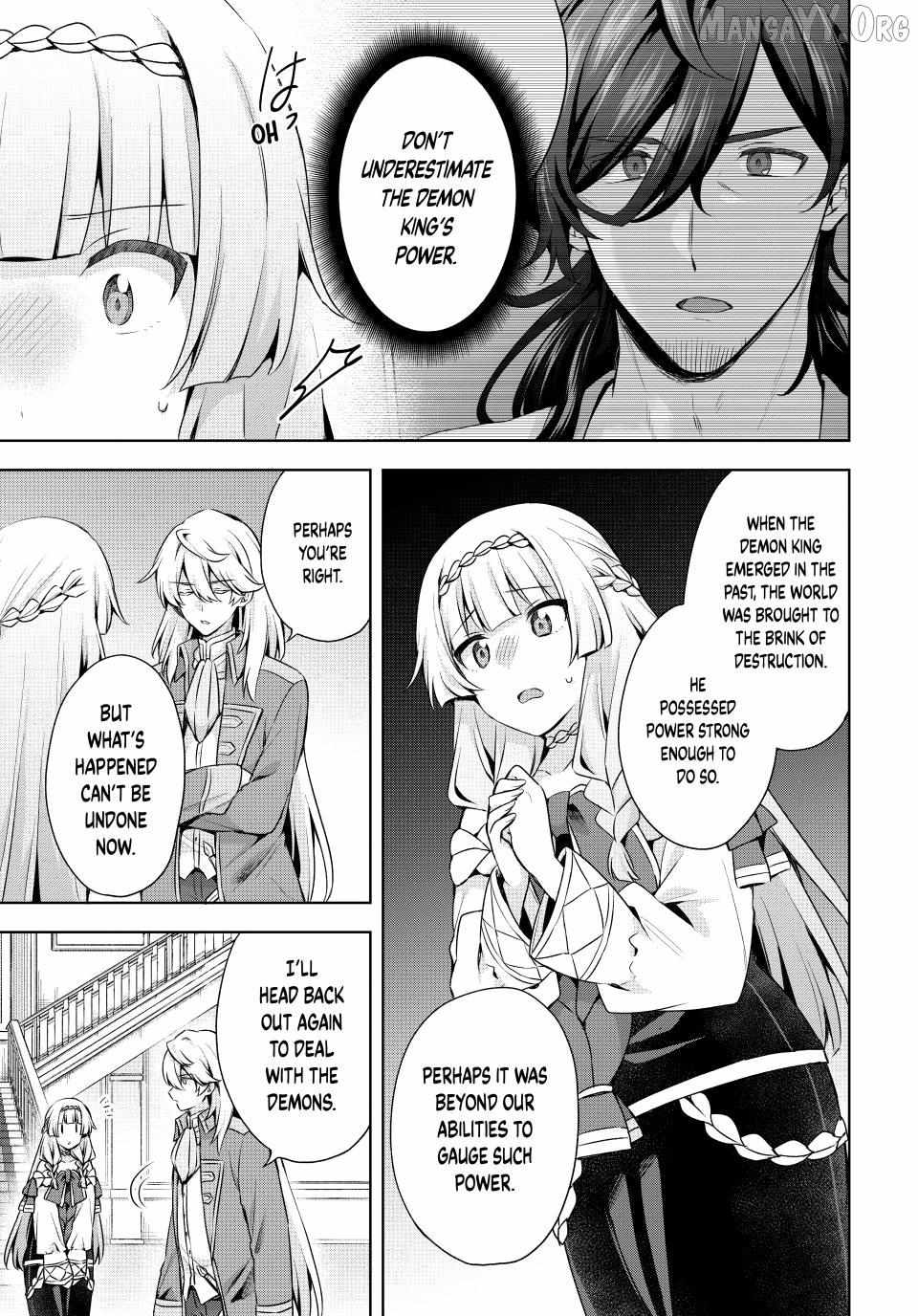 Shin no Seijo de aru Watashi wa Tsuihou Saremashita. Dakara Kono Kuni wa Mou Owari desu Chapter 58 page 9 - 