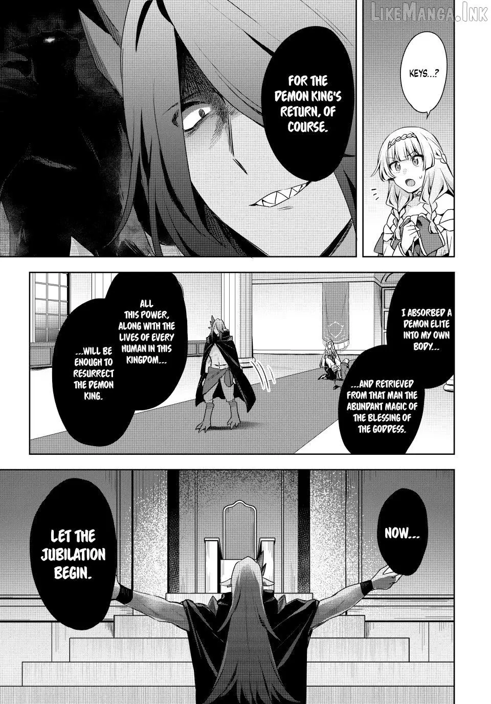 Shin no Seijo de aru Watashi wa Tsuihou Saremashita. Dakara Kono Kuni wa Mou Owari desu Chapter 59 page 25 - 