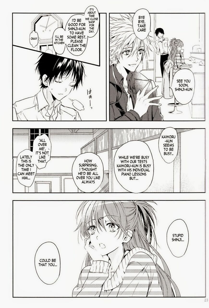 Shin Seiki Evangelion dj - Mirai no Tobira Chapter 1 page 22 - 