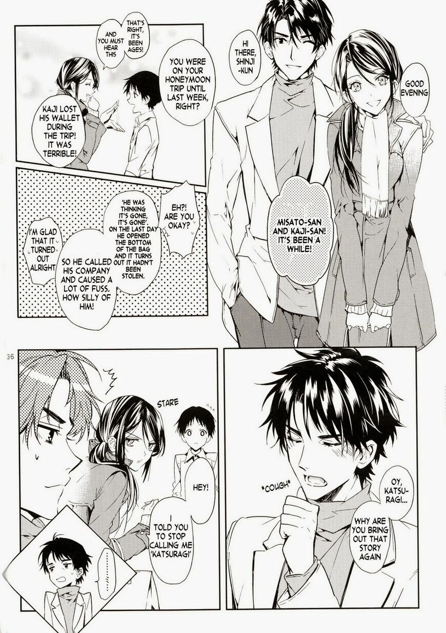 Shin Seiki Evangelion dj - Mirai no Tobira Chapter 1 page 35 - 