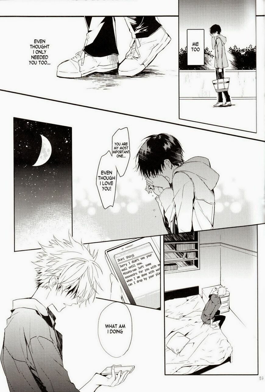 Shin Seiki Evangelion dj - Mirai no Tobira Chapter 1 page 58 - 