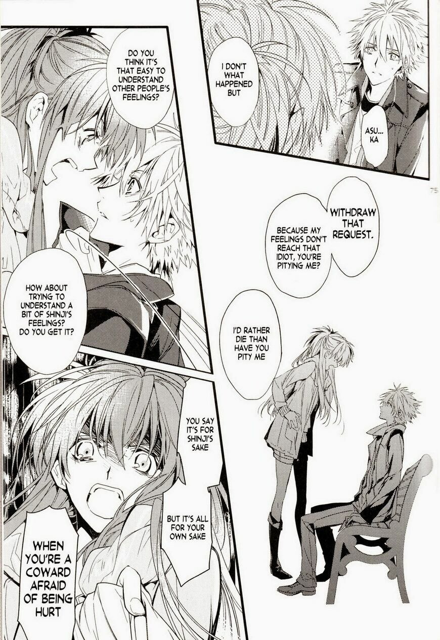 Shin Seiki Evangelion dj - Mirai no Tobira Chapter 1 page 74 - 