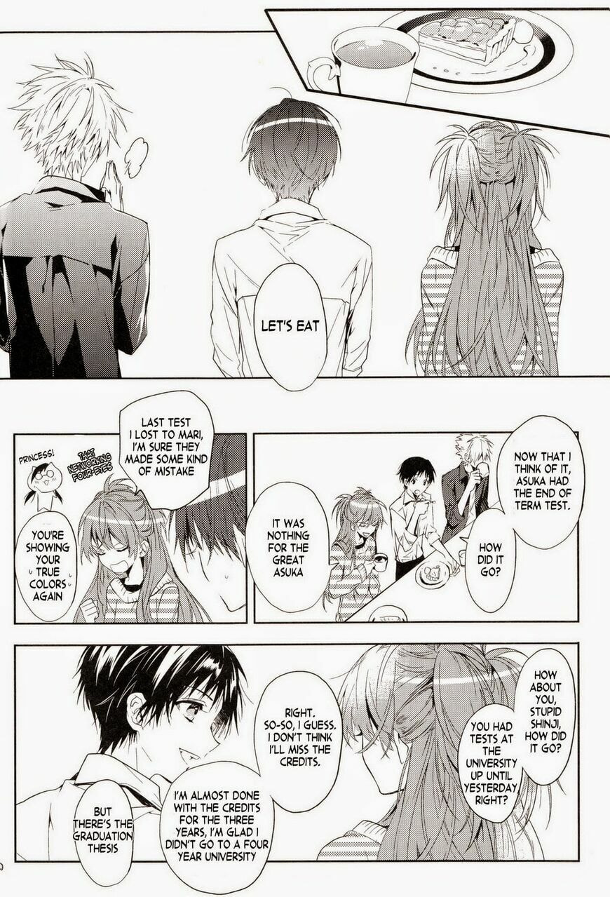 Shin Seiki Evangelion dj - Mirai no Tobira Chapter 1 page 9 - 