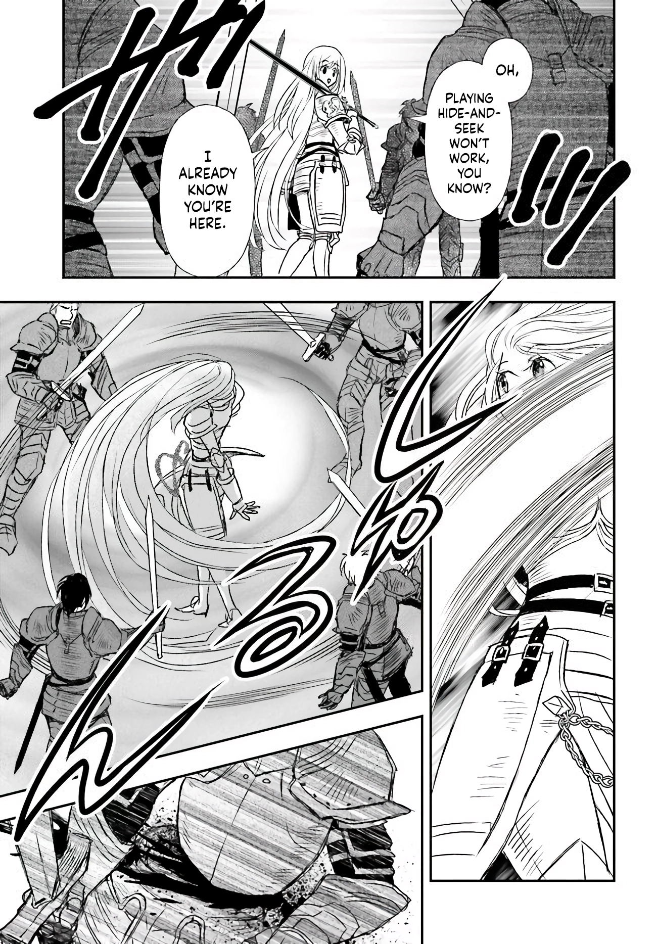 Shinigami ni Sodaterareta Shoujo wa Shikkoku no Tsurugi o Mune ni Idaku Chapter 10 page 12 - 