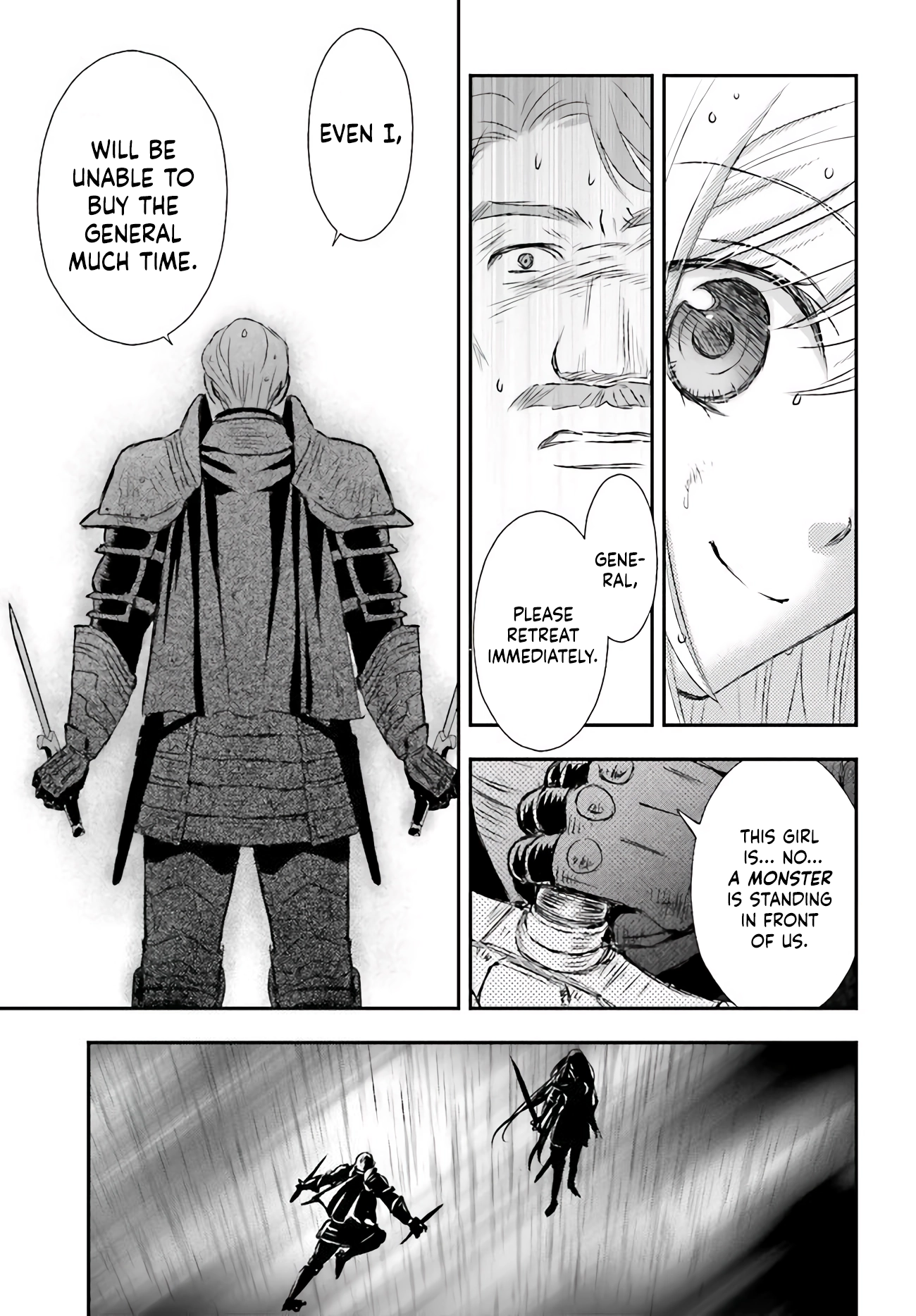 Shinigami ni Sodaterareta Shoujo wa Shikkoku no Tsurugi o Mune ni Idaku Chapter 10 page 14 - 