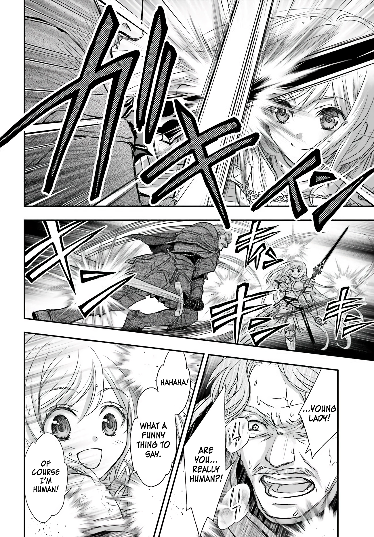 Shinigami ni Sodaterareta Shoujo wa Shikkoku no Tsurugi o Mune ni Idaku Chapter 10 page 17 - 