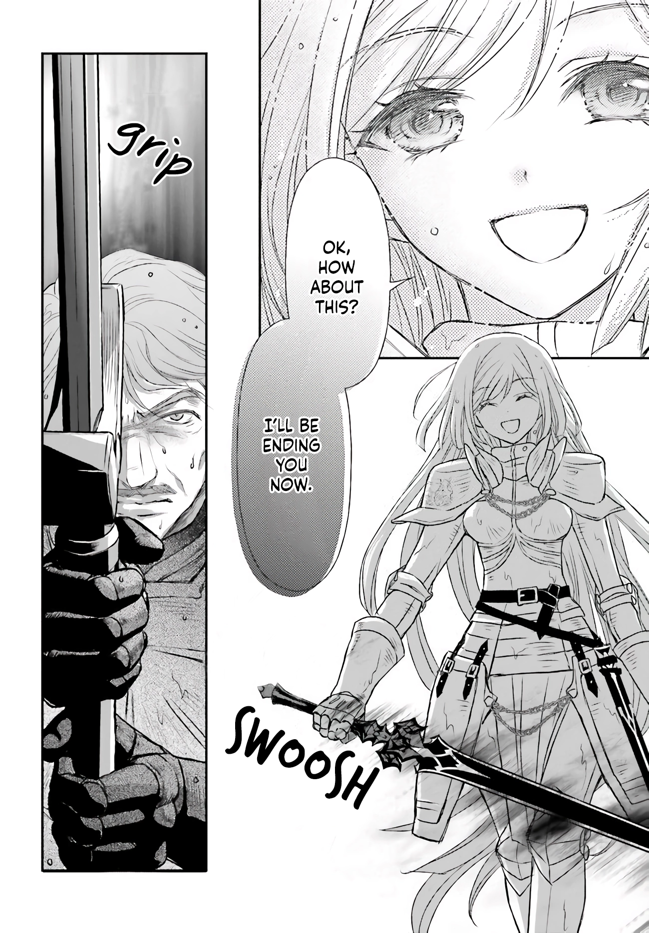Shinigami ni Sodaterareta Shoujo wa Shikkoku no Tsurugi o Mune ni Idaku Chapter 10 page 19 - 