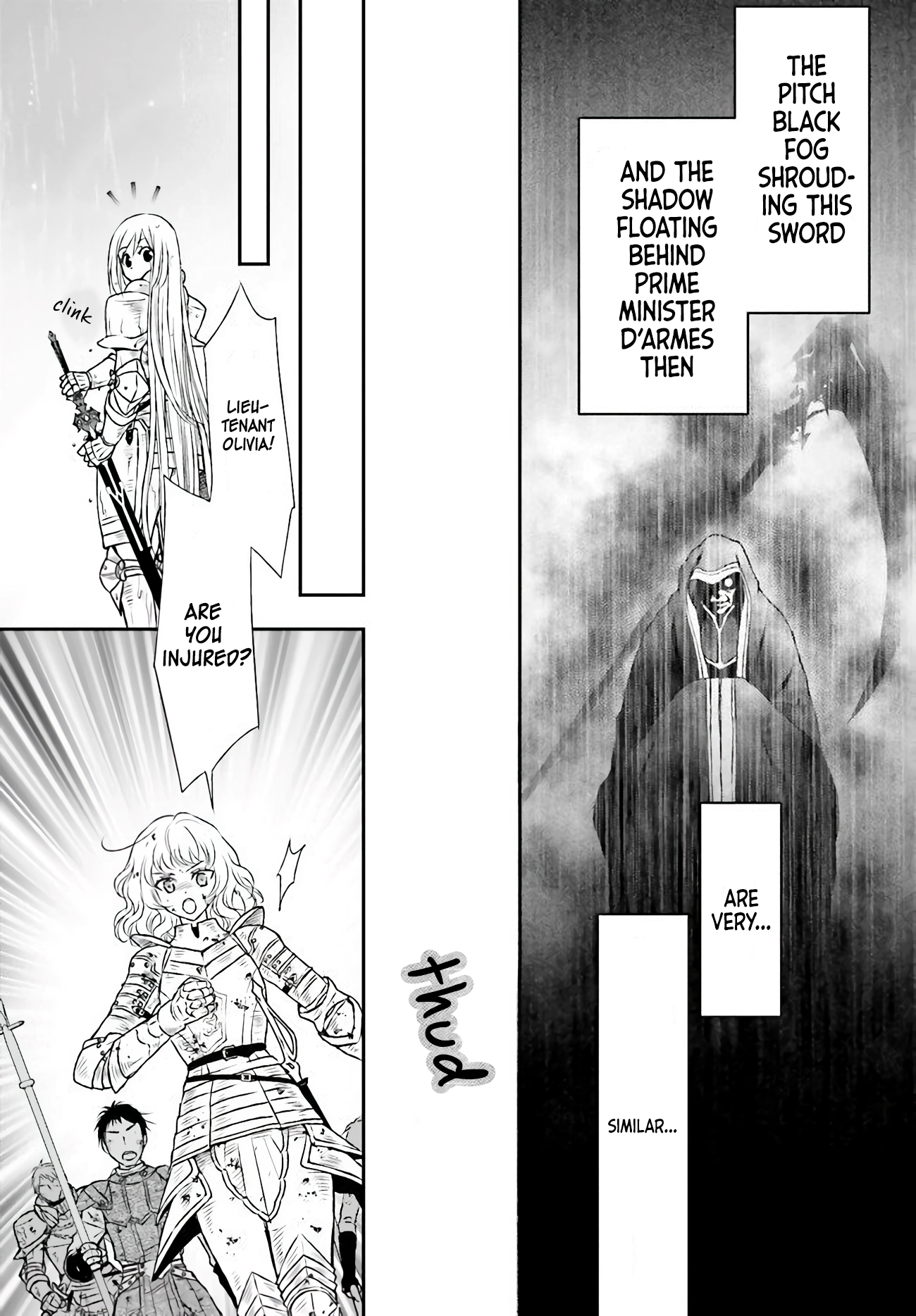 Shinigami ni Sodaterareta Shoujo wa Shikkoku no Tsurugi o Mune ni Idaku Chapter 10 page 23 - 