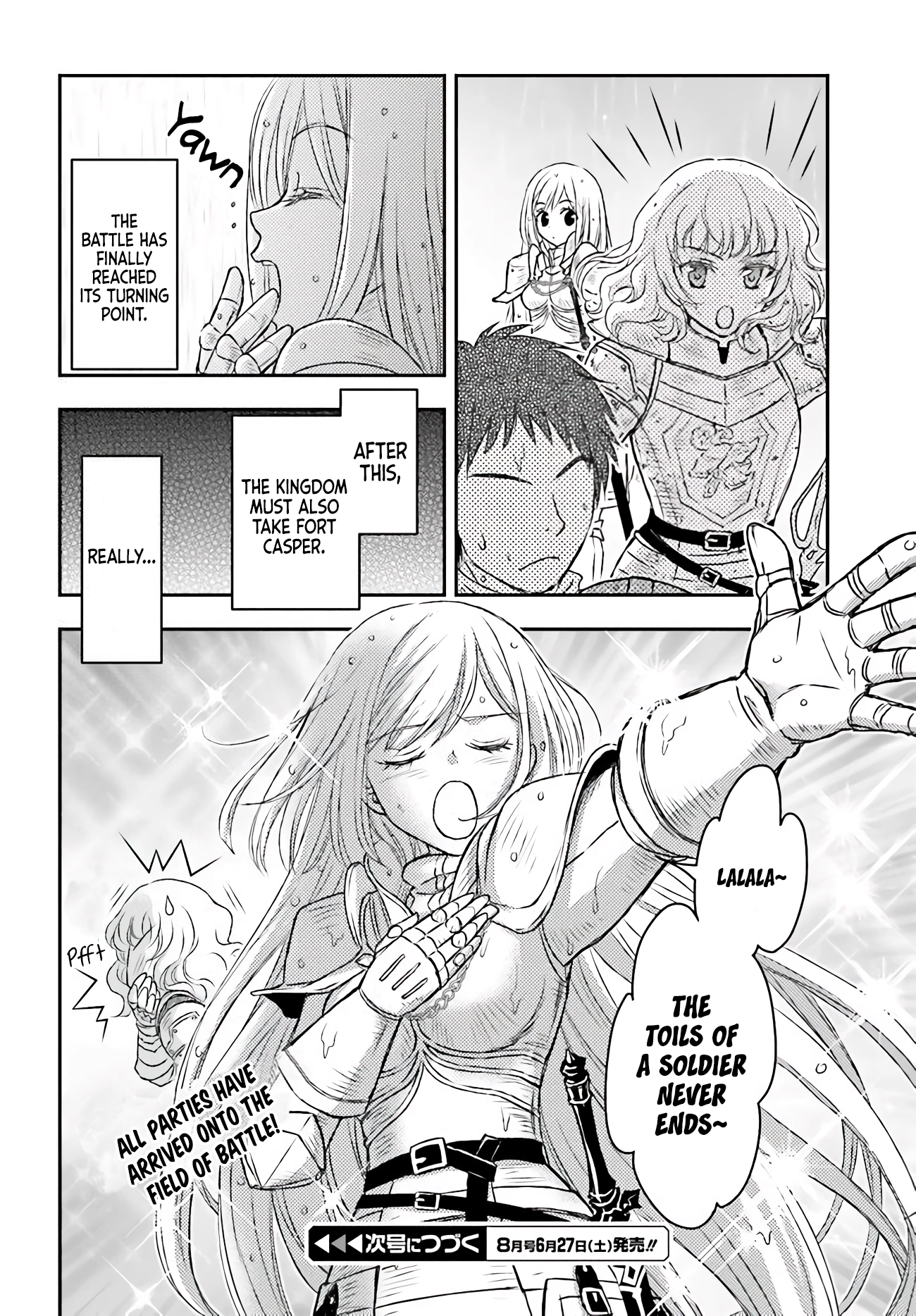 Shinigami ni Sodaterareta Shoujo wa Shikkoku no Tsurugi o Mune ni Idaku Chapter 10 page 28 - 