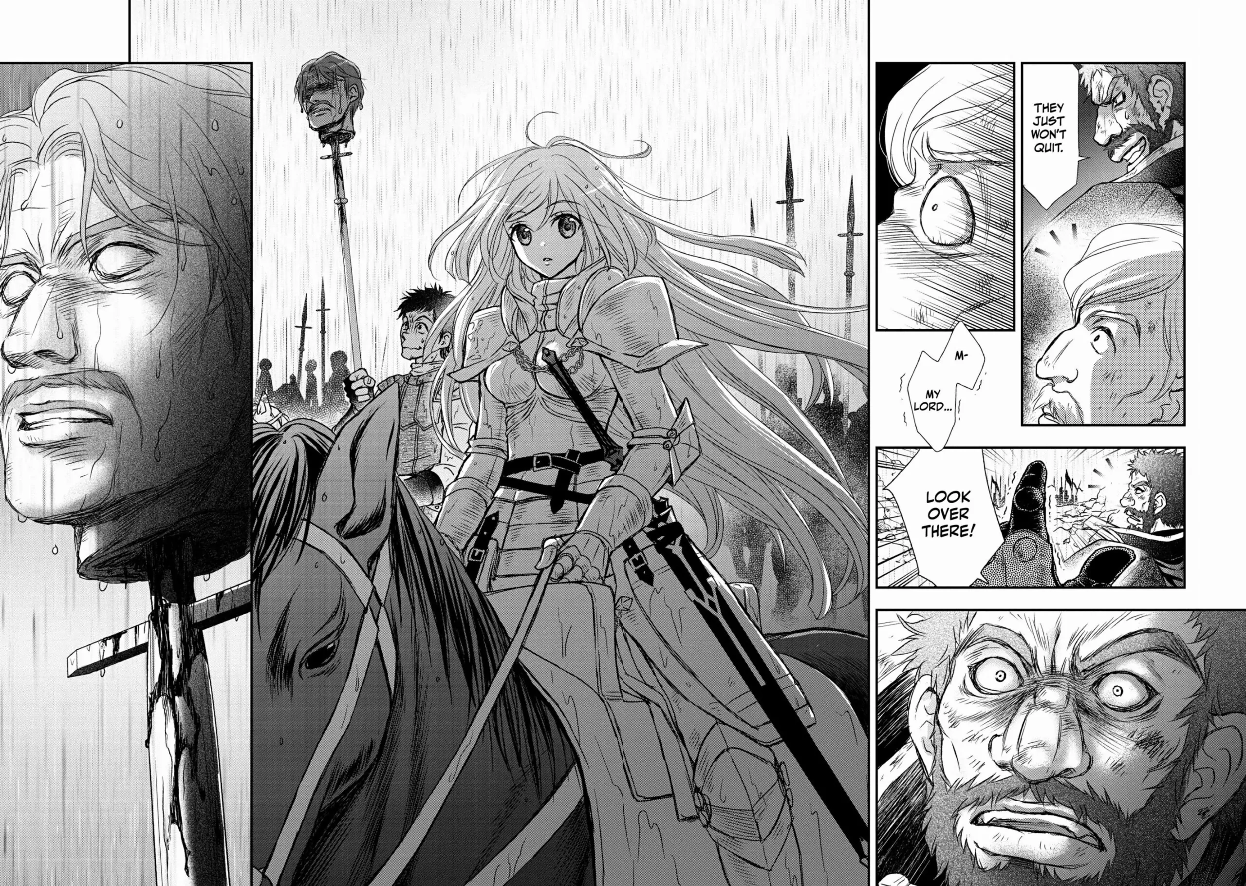 Shinigami ni Sodaterareta Shoujo wa Shikkoku no Tsurugi o Mune ni Idaku Chapter 11 page 14 - 