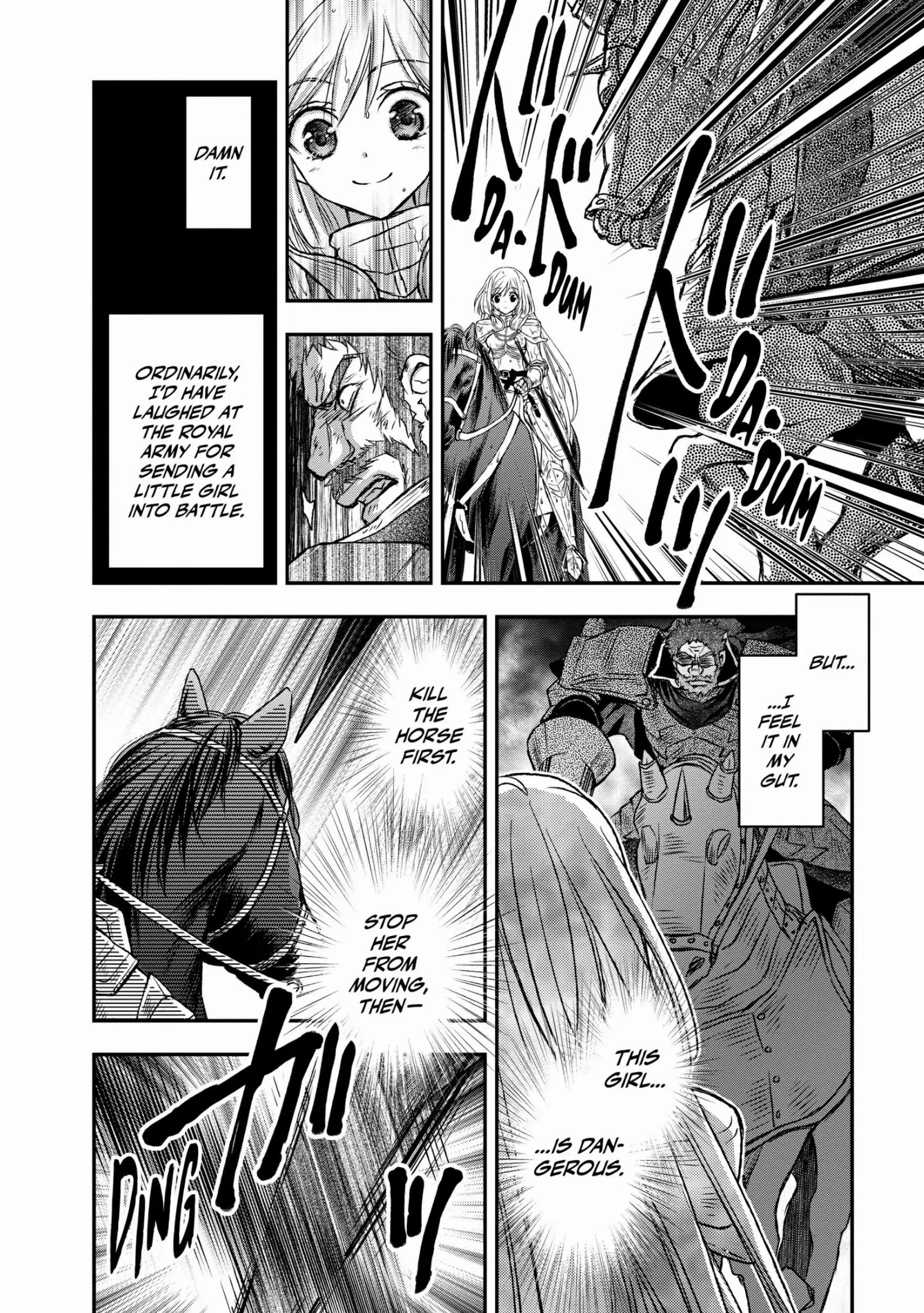 Shinigami ni Sodaterareta Shoujo wa Shikkoku no Tsurugi o Mune ni Idaku Chapter 11 page 17 - 