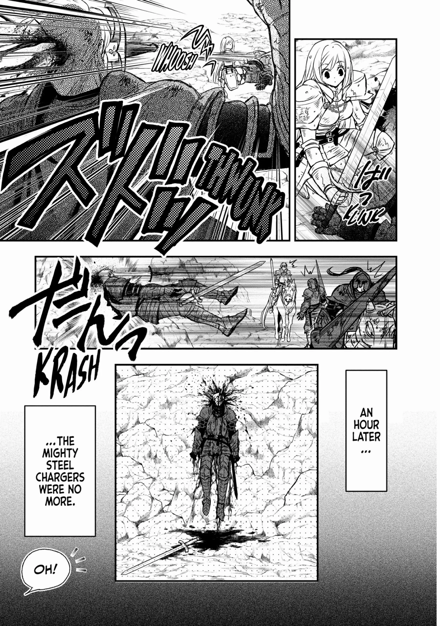 Shinigami ni Sodaterareta Shoujo wa Shikkoku no Tsurugi o Mune ni Idaku Chapter 11 page 24 - 