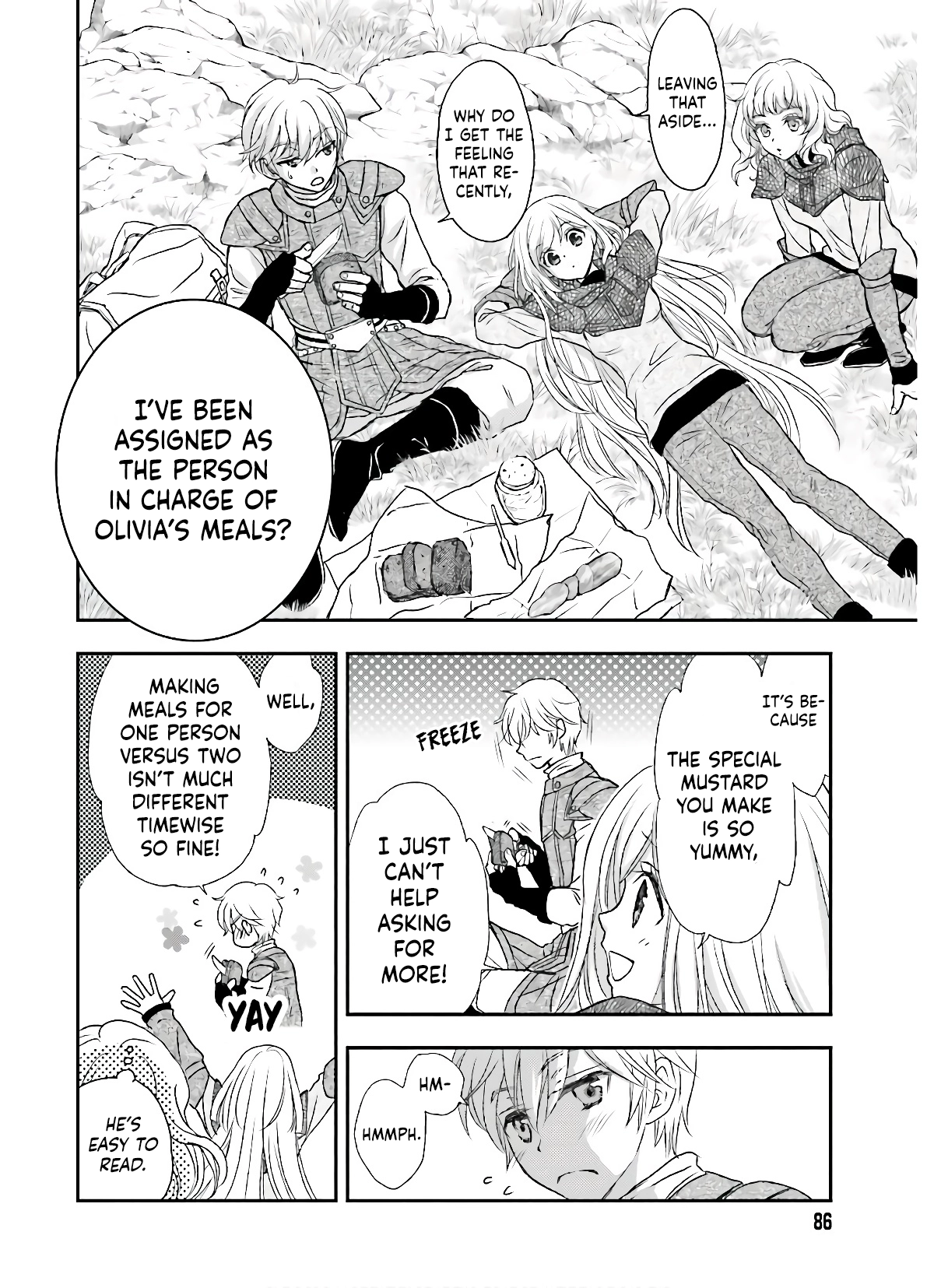 Shinigami ni Sodaterareta Shoujo wa Shikkoku no Tsurugi o Mune ni Idaku Chapter 12 page 3 - 