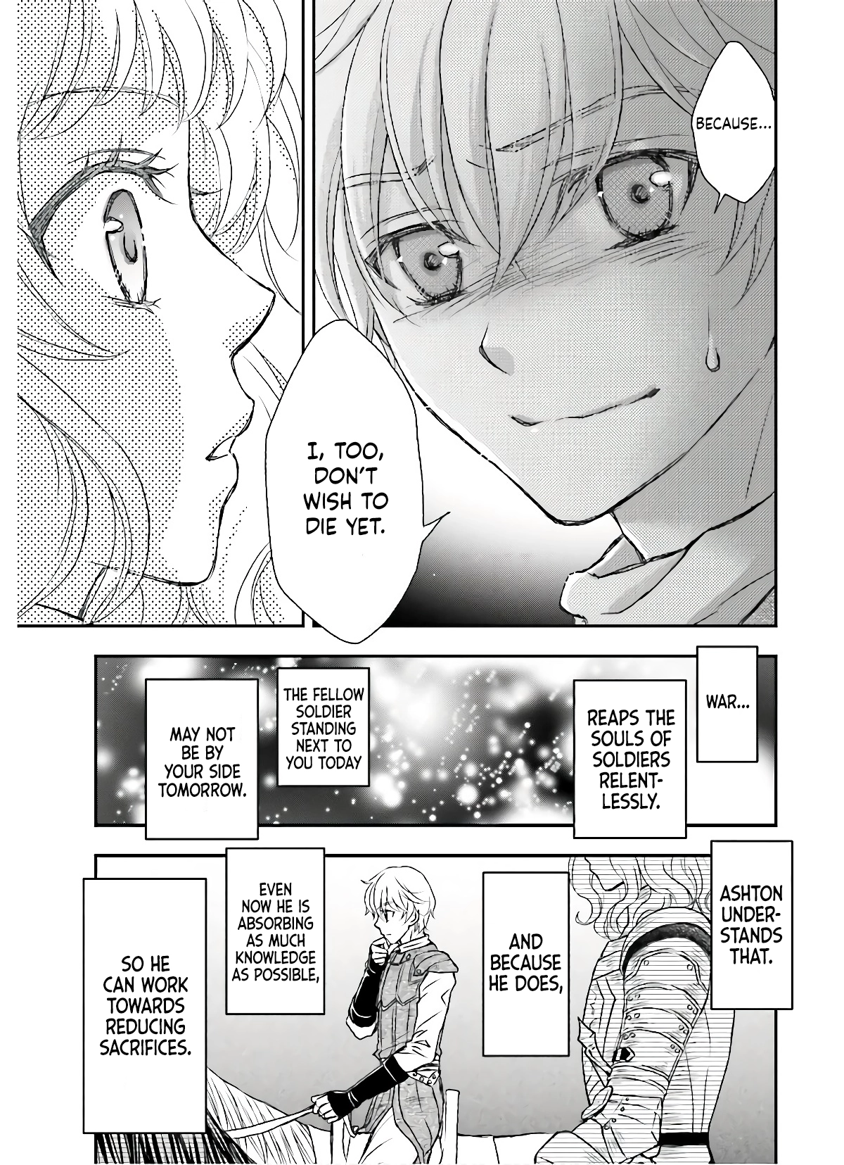 Shinigami ni Sodaterareta Shoujo wa Shikkoku no Tsurugi o Mune ni Idaku Chapter 12 page 24 - 