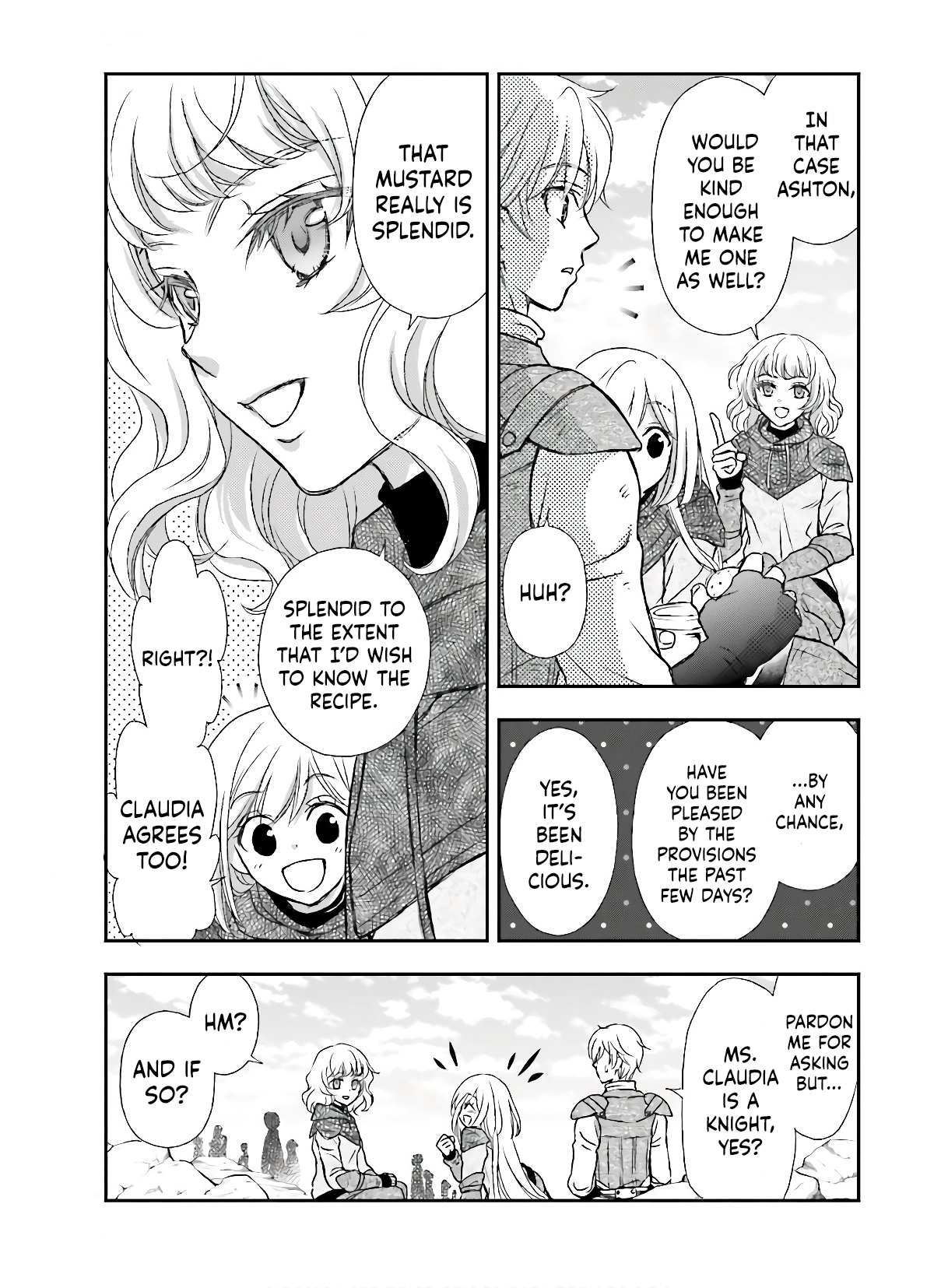 Shinigami ni Sodaterareta Shoujo wa Shikkoku no Tsurugi o Mune ni Idaku Chapter 12 page 4 - 