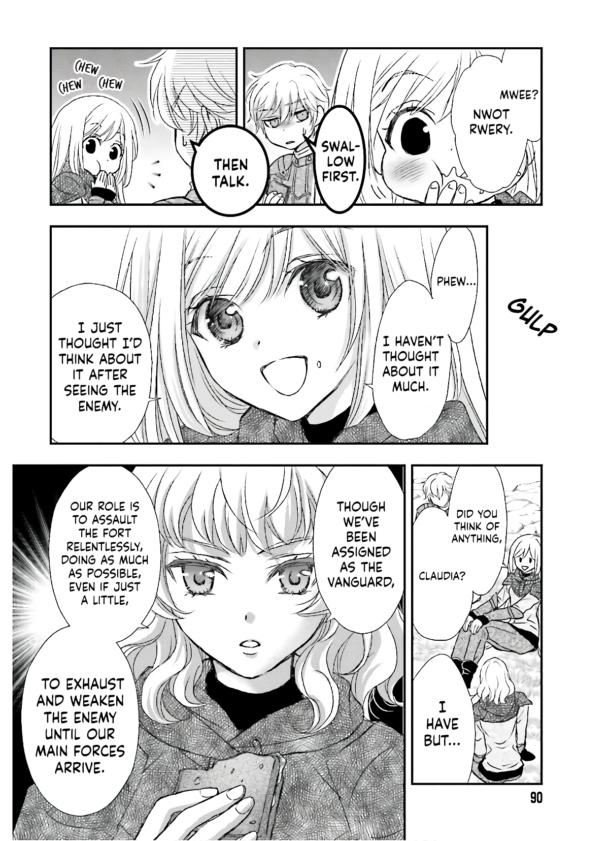 Shinigami ni Sodaterareta Shoujo wa Shikkoku no Tsurugi o Mune ni Idaku Chapter 12 page 7 - 