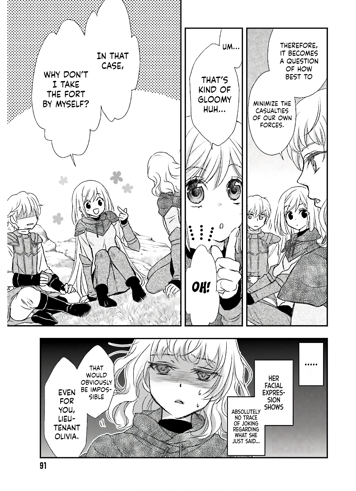 Shinigami ni Sodaterareta Shoujo wa Shikkoku no Tsurugi o Mune ni Idaku Chapter 12 page 8 - 