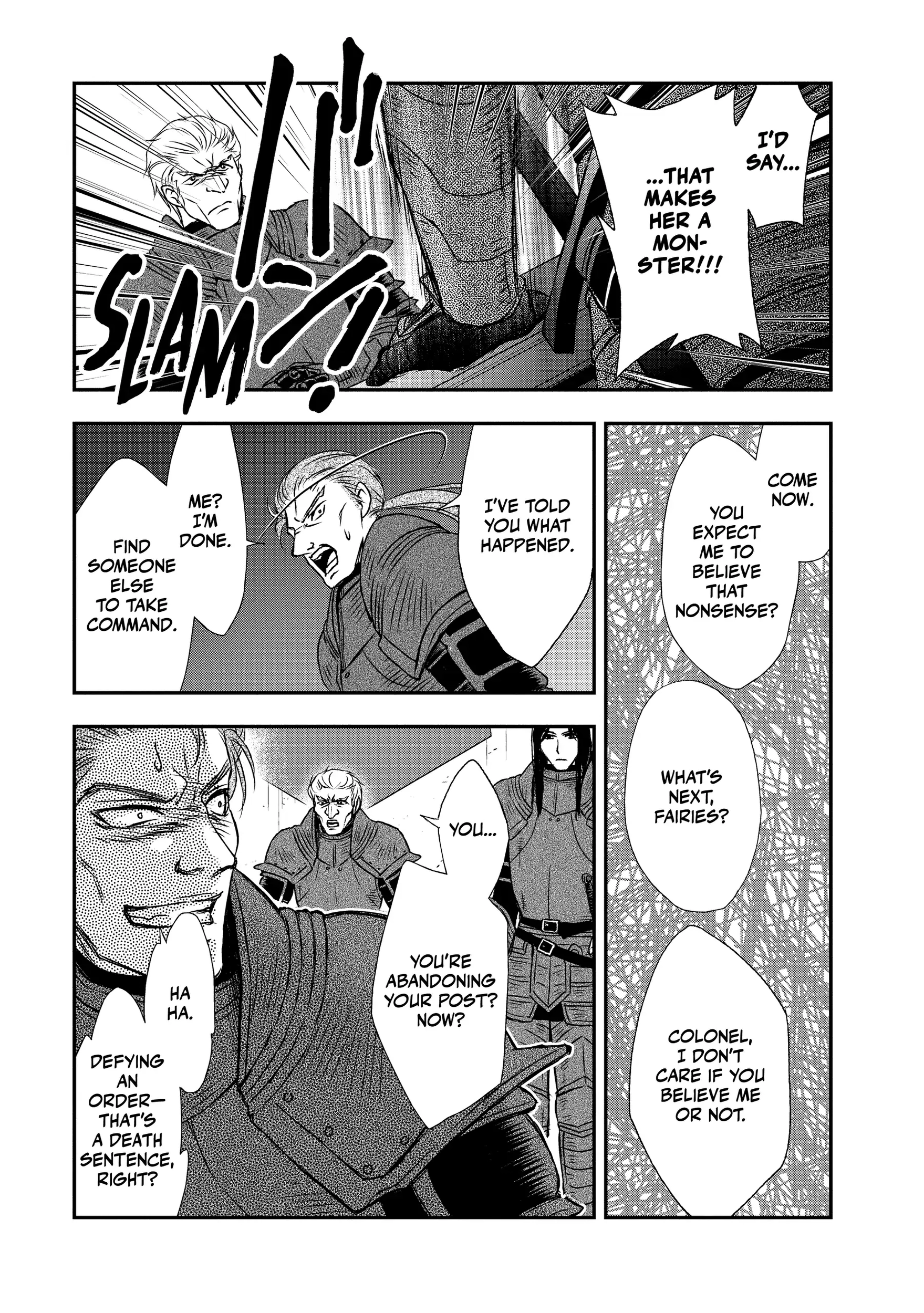 Shinigami ni Sodaterareta Shoujo wa Shikkoku no Tsurugi o Mune ni Idaku Chapter 13 page 13 - 