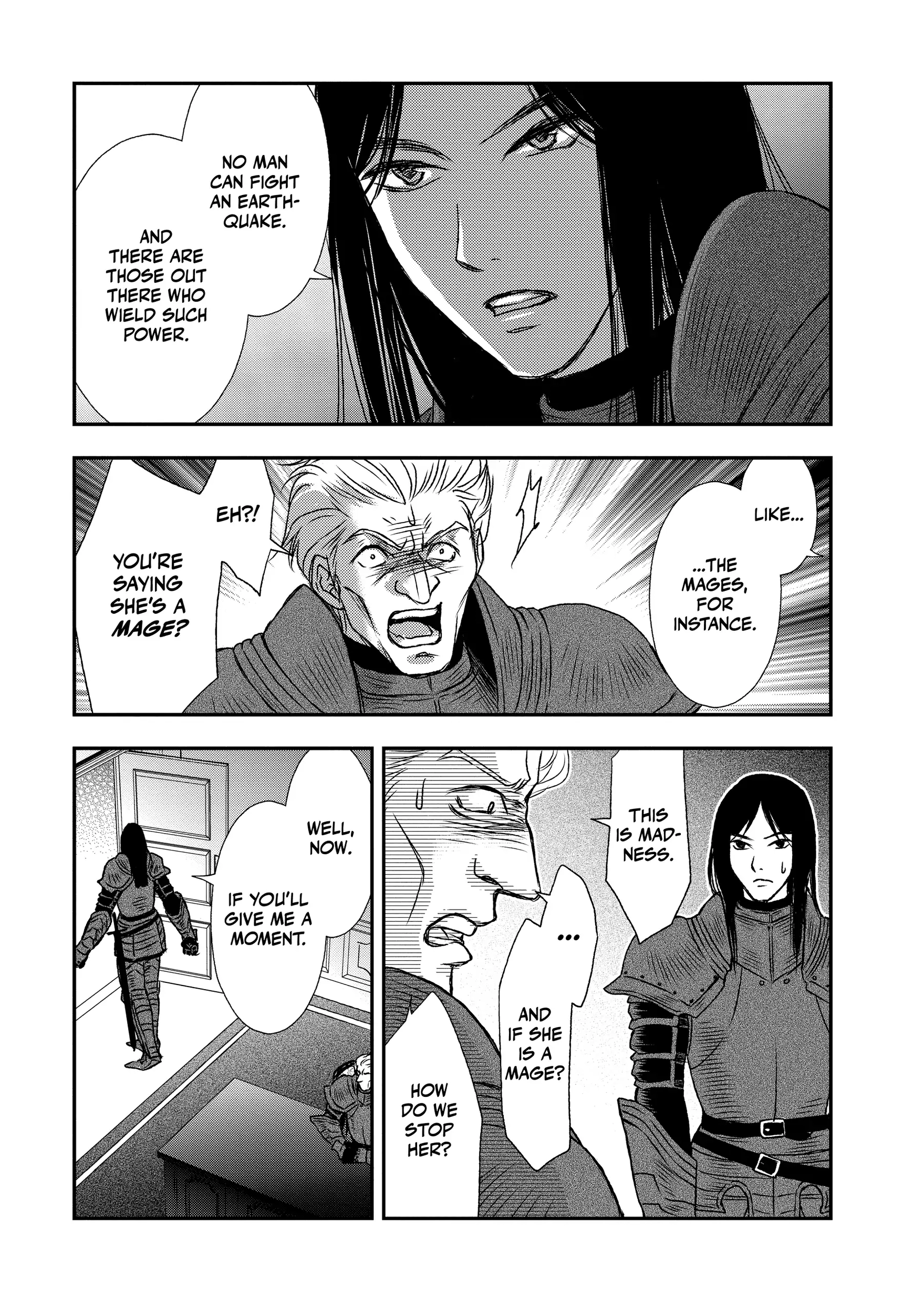 Shinigami ni Sodaterareta Shoujo wa Shikkoku no Tsurugi o Mune ni Idaku Chapter 13 page 15 - 