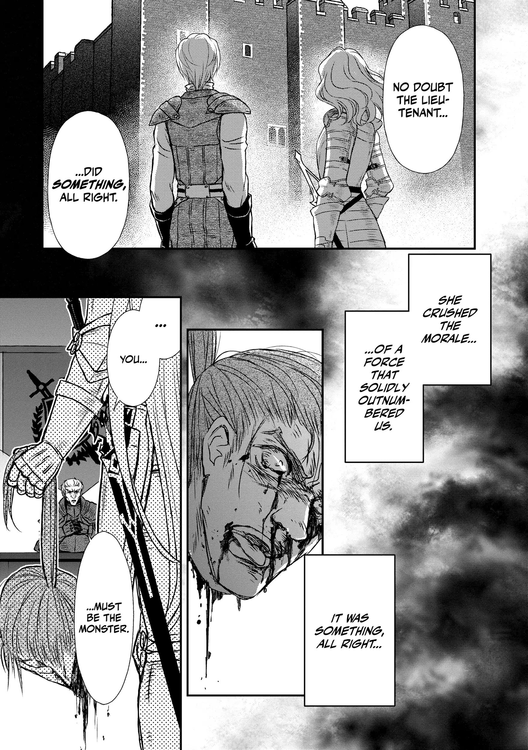Shinigami ni Sodaterareta Shoujo wa Shikkoku no Tsurugi o Mune ni Idaku Chapter 13 page 23 - 
