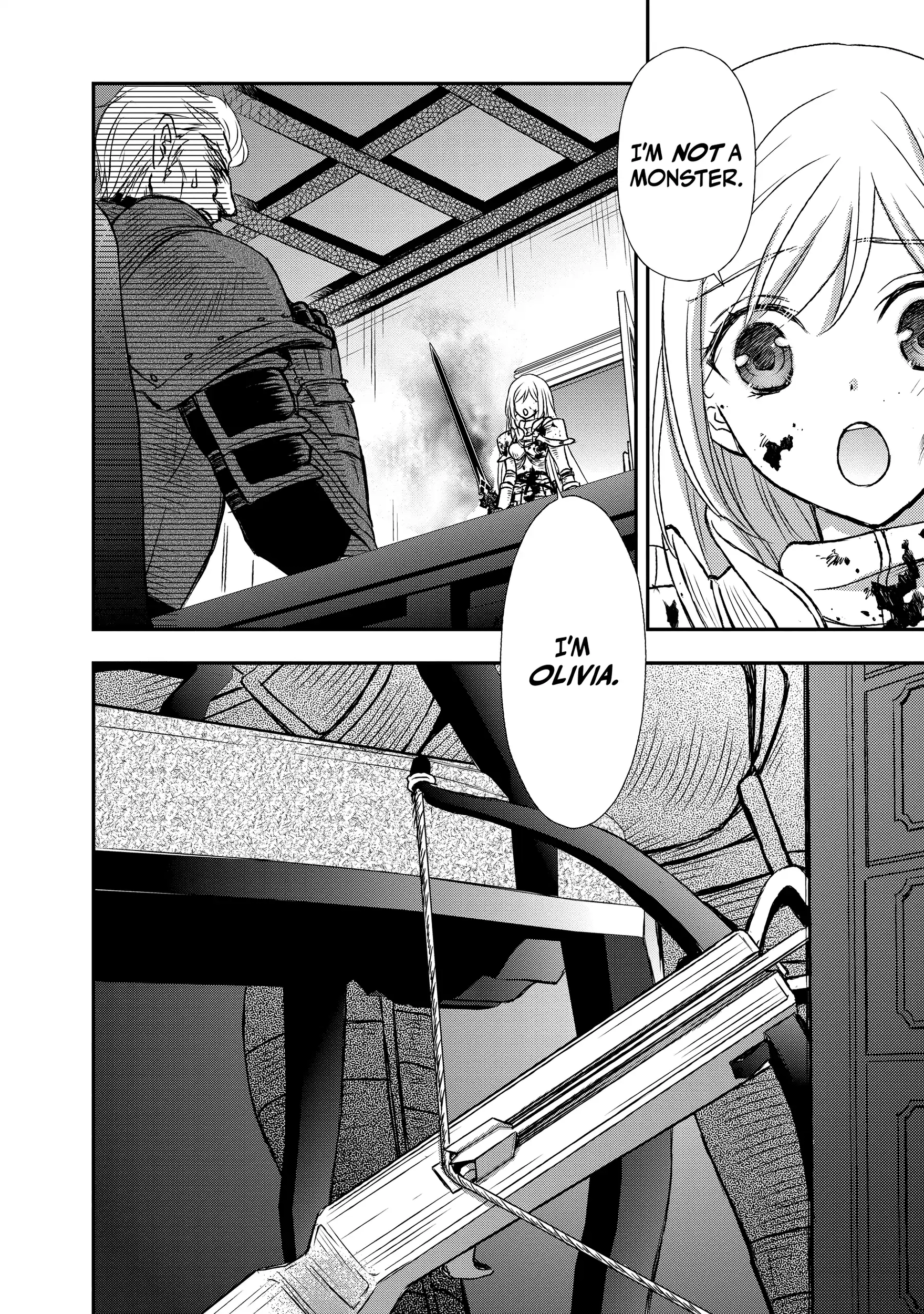 Shinigami ni Sodaterareta Shoujo wa Shikkoku no Tsurugi o Mune ni Idaku Chapter 13 page 24 - 