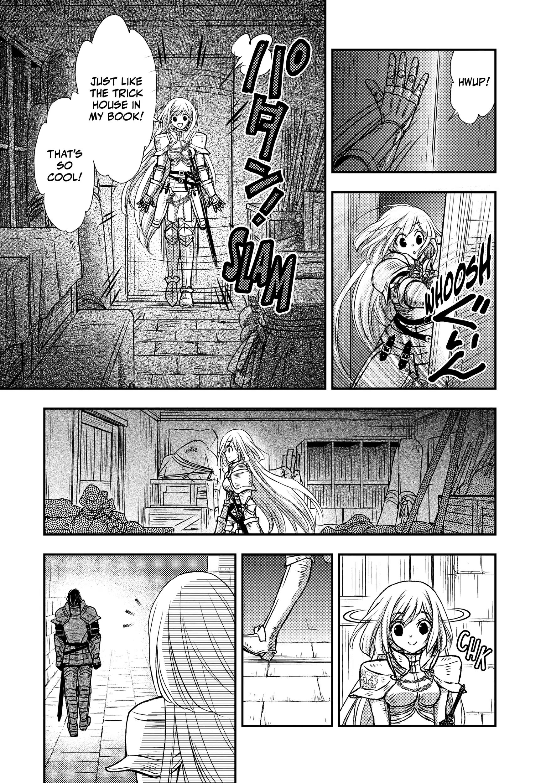 Shinigami ni Sodaterareta Shoujo wa Shikkoku no Tsurugi o Mune ni Idaku Chapter 13 page 5 - 