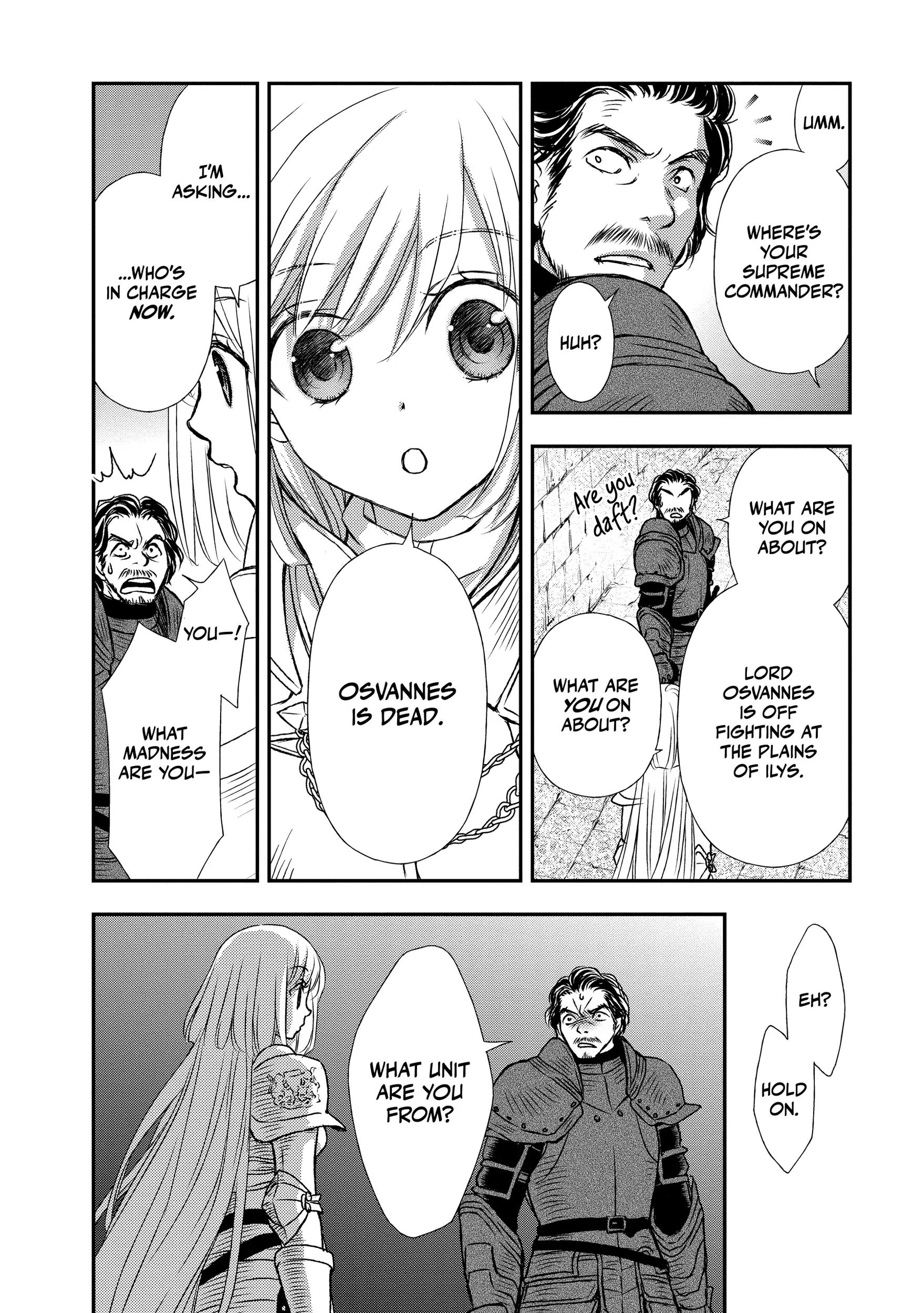 Shinigami ni Sodaterareta Shoujo wa Shikkoku no Tsurugi o Mune ni Idaku Chapter 13 page 6 - 