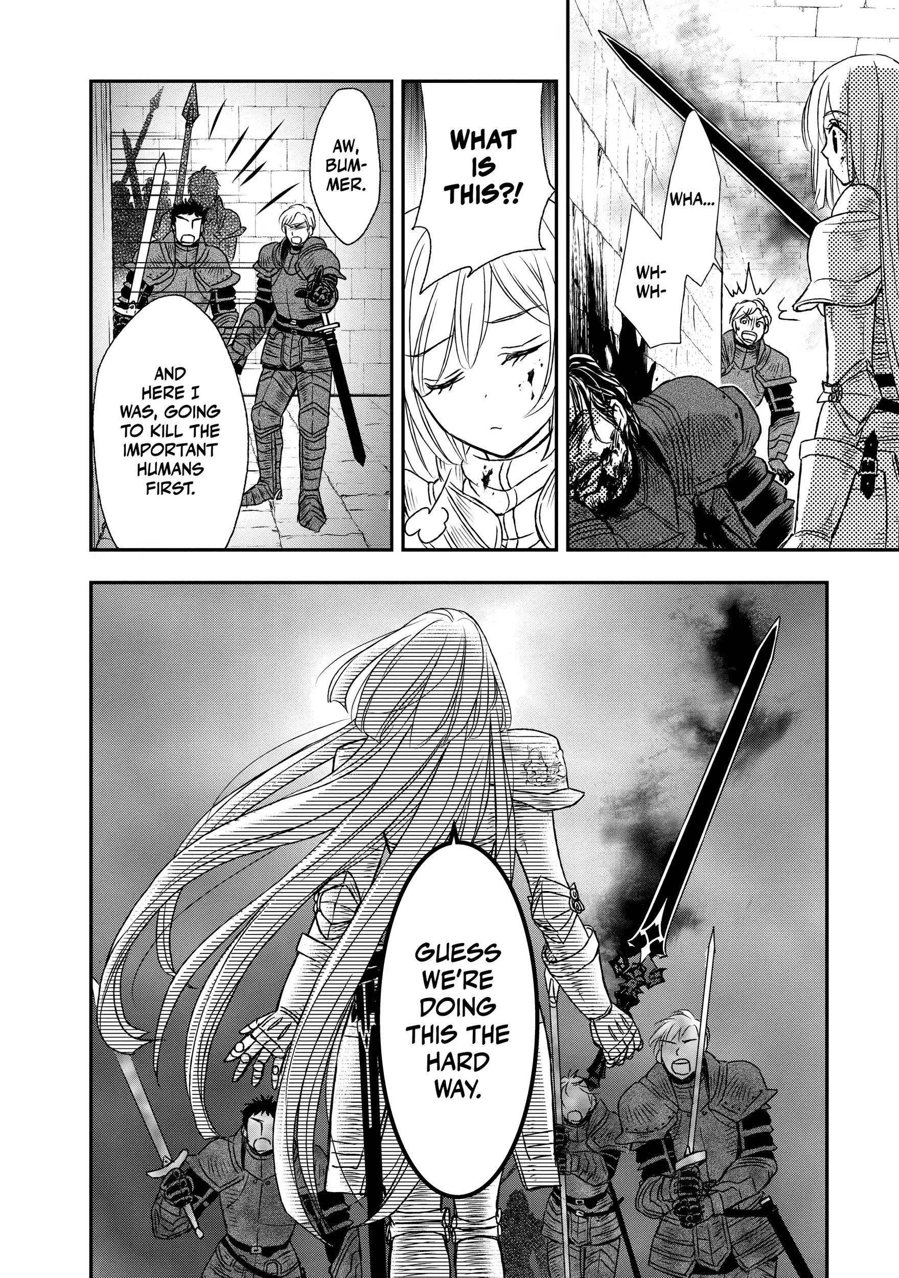 Shinigami ni Sodaterareta Shoujo wa Shikkoku no Tsurugi o Mune ni Idaku Chapter 13 page 8 - 