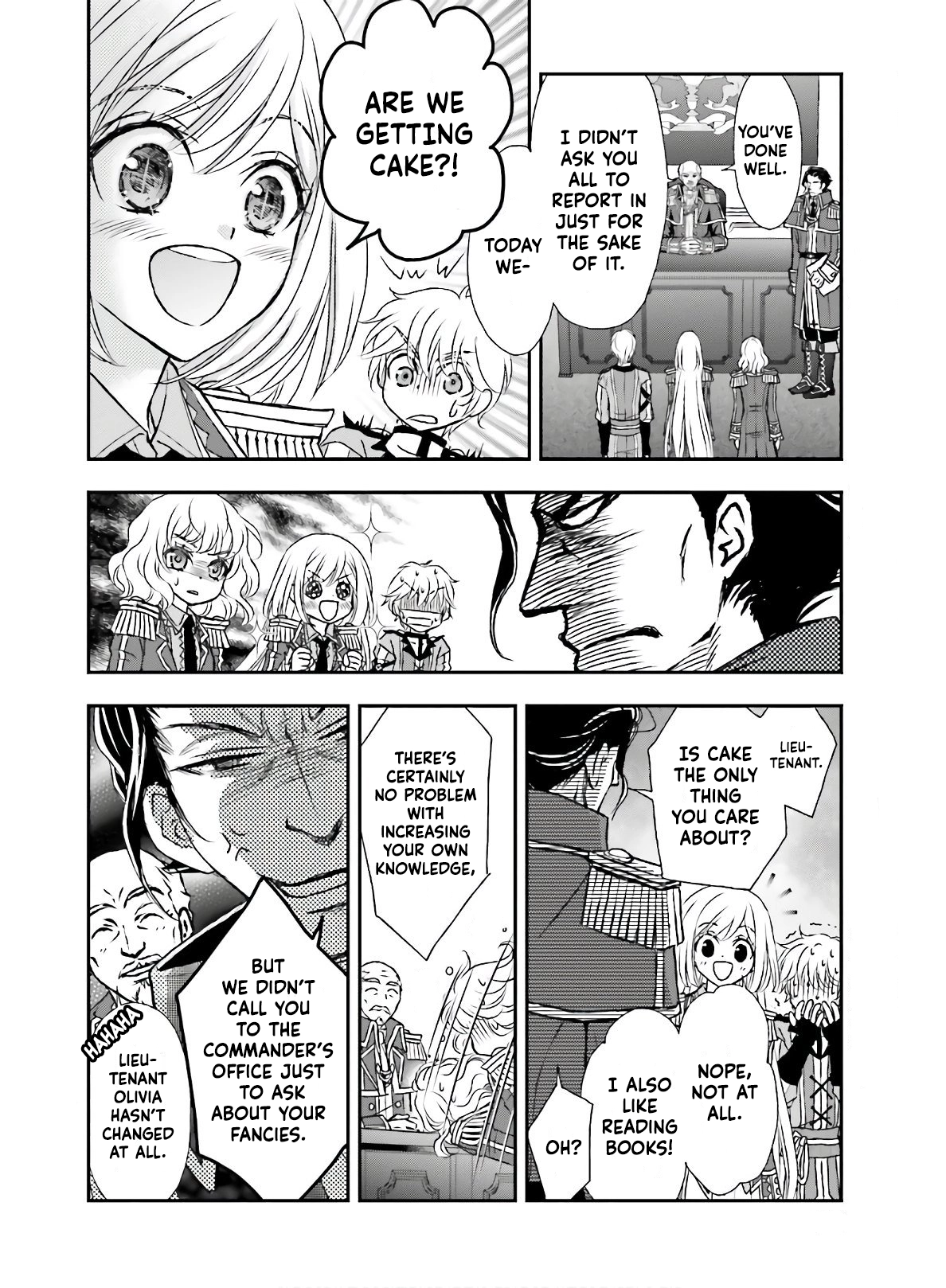 Shinigami ni Sodaterareta Shoujo wa Shikkoku no Tsurugi o Mune ni Idaku Chapter 14 page 15 - 