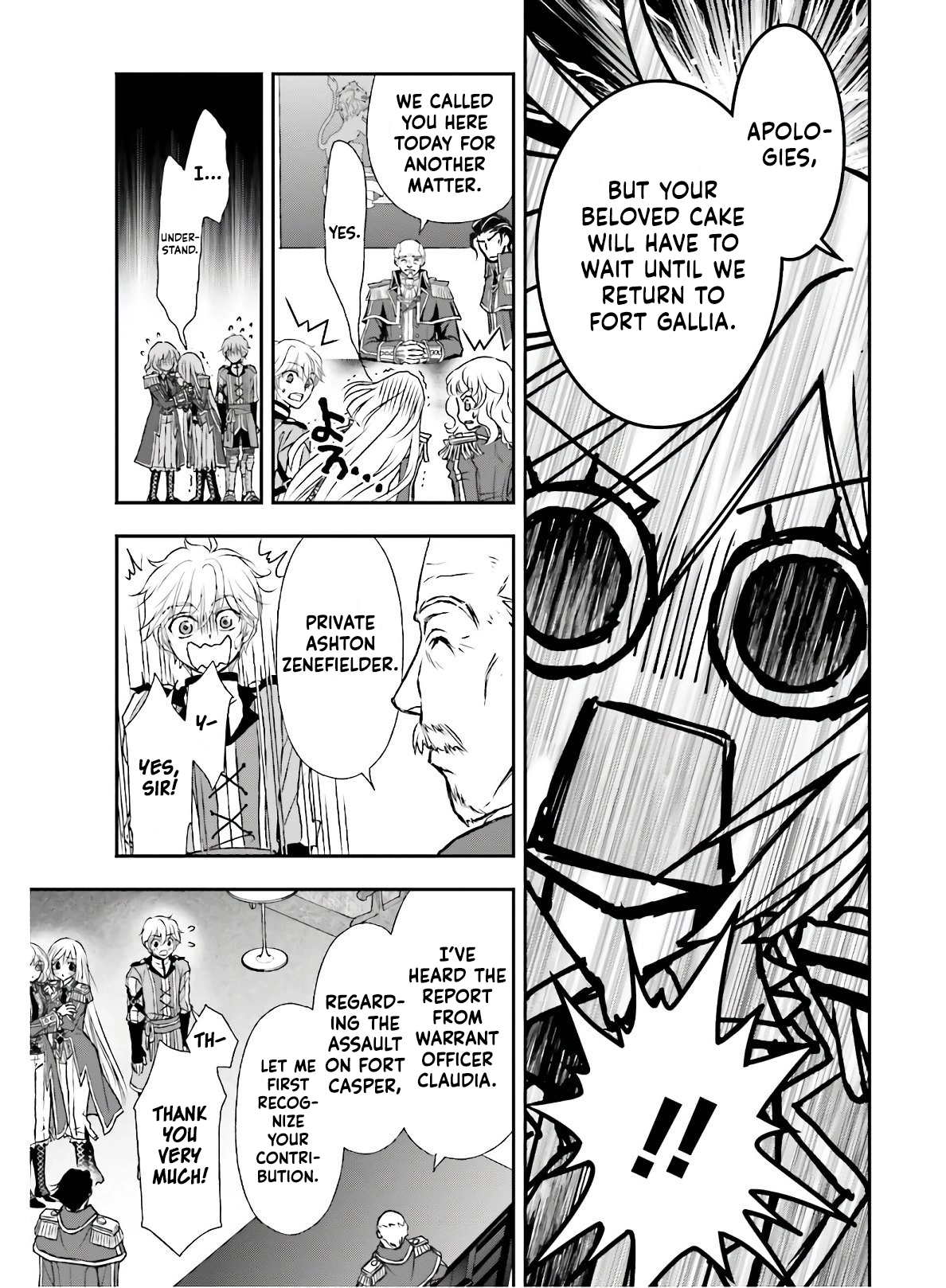 Shinigami ni Sodaterareta Shoujo wa Shikkoku no Tsurugi o Mune ni Idaku Chapter 14 page 16 - 