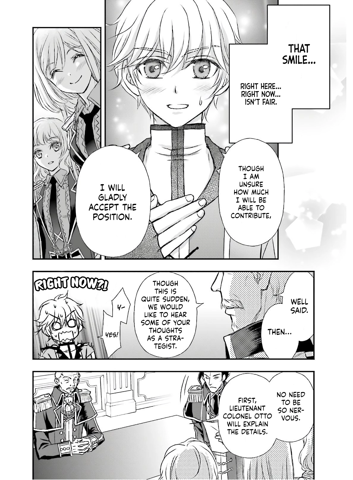 Shinigami ni Sodaterareta Shoujo wa Shikkoku no Tsurugi o Mune ni Idaku Chapter 14 page 21 - 