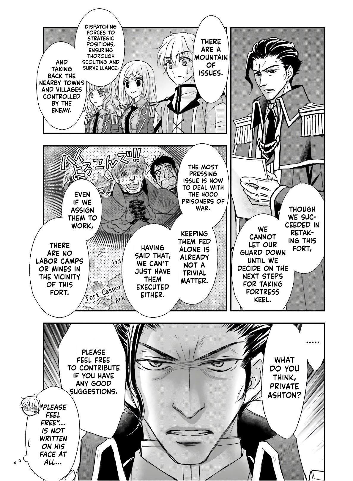 Shinigami ni Sodaterareta Shoujo wa Shikkoku no Tsurugi o Mune ni Idaku Chapter 14 page 22 - 