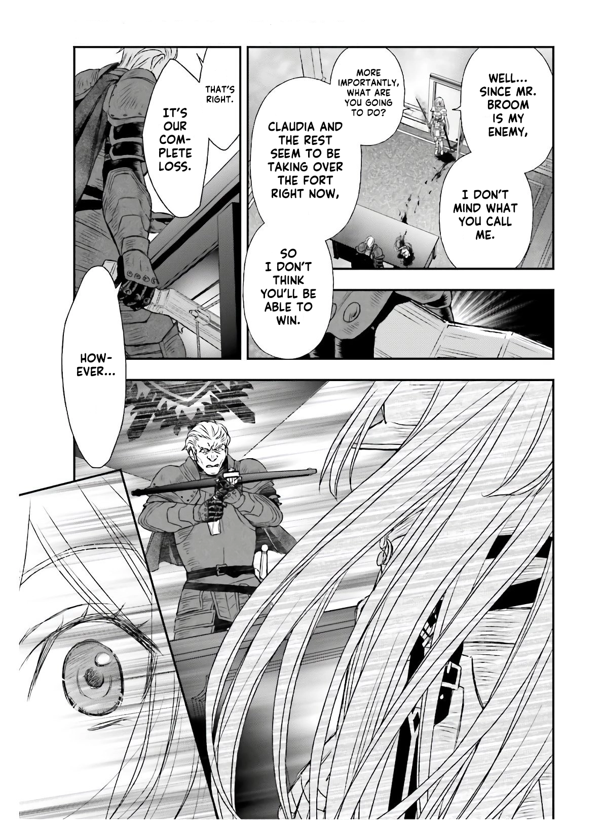 Shinigami ni Sodaterareta Shoujo wa Shikkoku no Tsurugi o Mune ni Idaku Chapter 14 page 4 - 