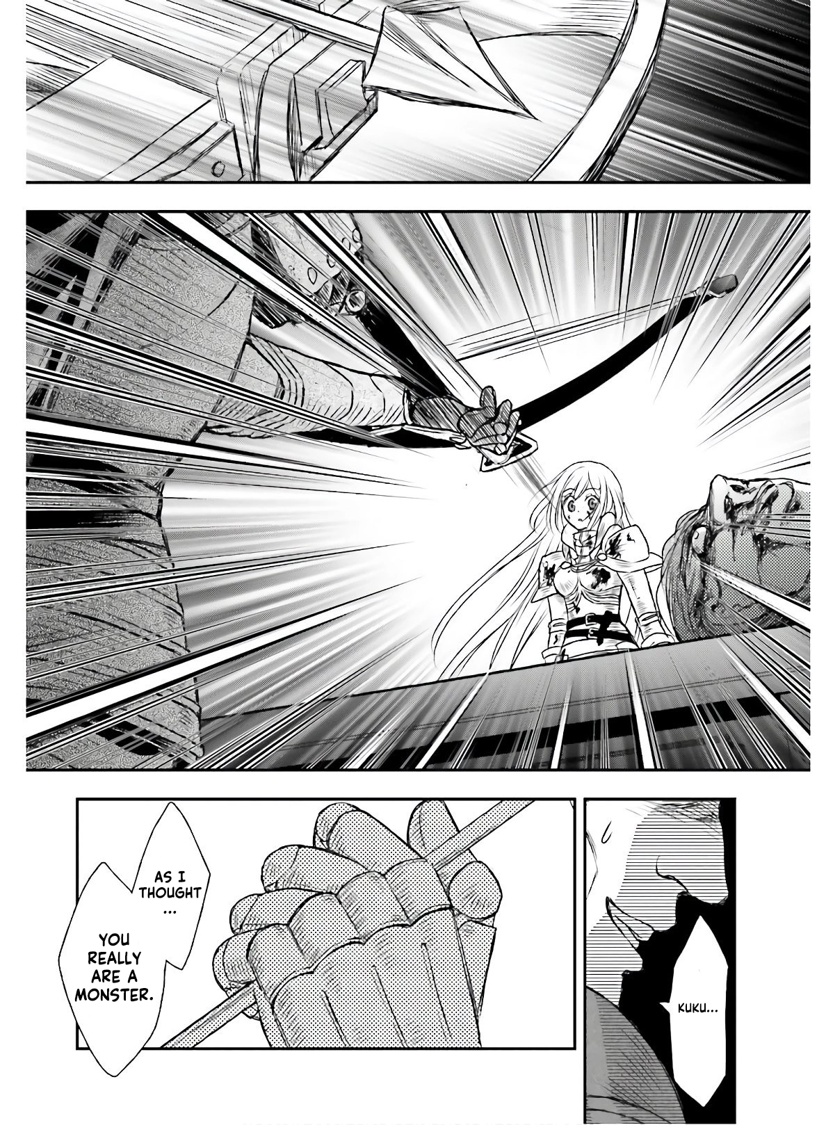 Shinigami ni Sodaterareta Shoujo wa Shikkoku no Tsurugi o Mune ni Idaku Chapter 14 page 5 - 