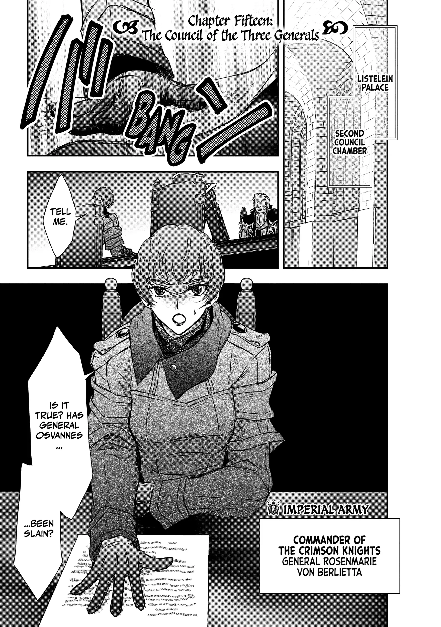 Shinigami ni Sodaterareta Shoujo wa Shikkoku no Tsurugi o Mune ni Idaku Chapter 15 page 1 - 