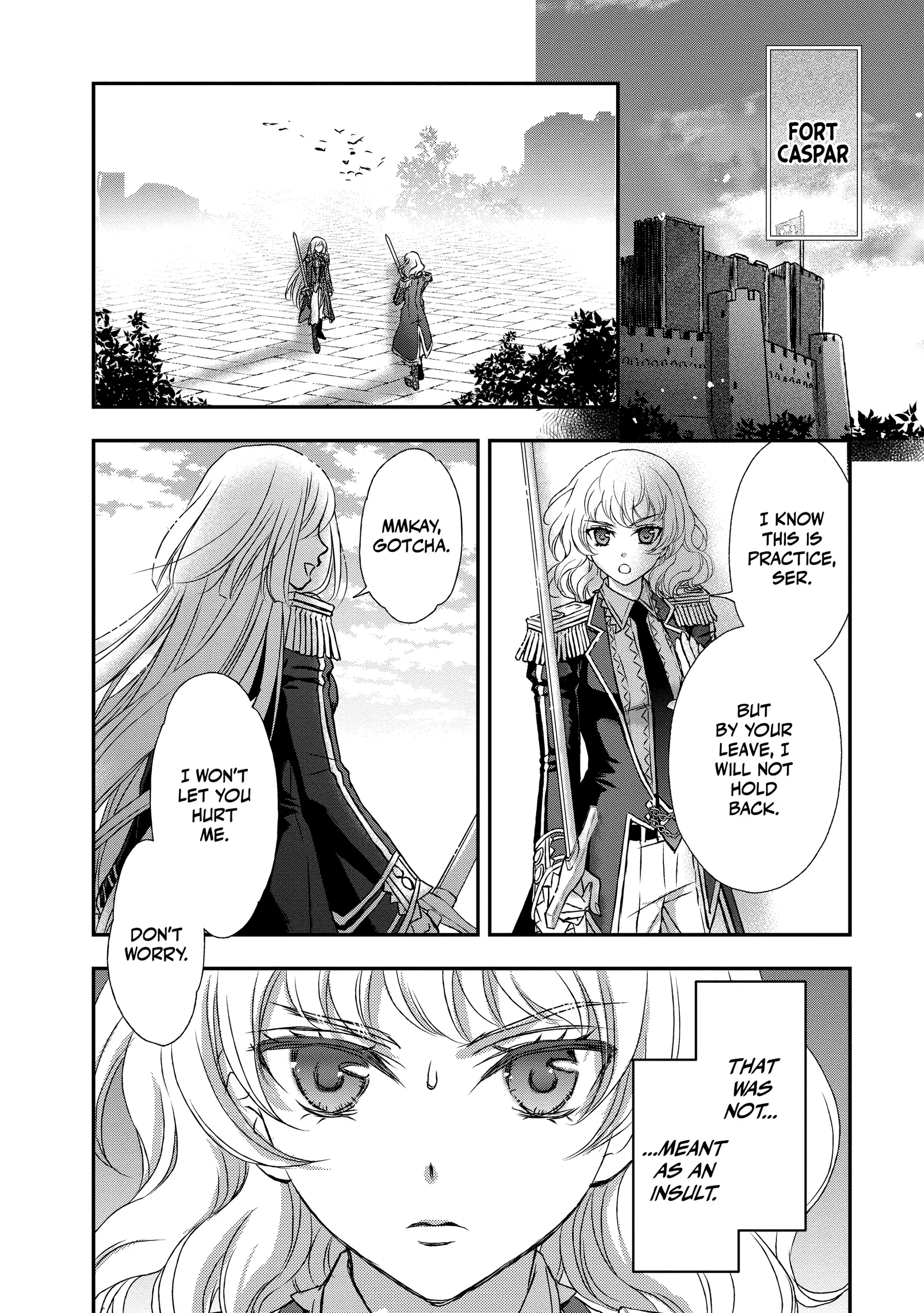 Shinigami ni Sodaterareta Shoujo wa Shikkoku no Tsurugi o Mune ni Idaku Chapter 15 page 14 - 