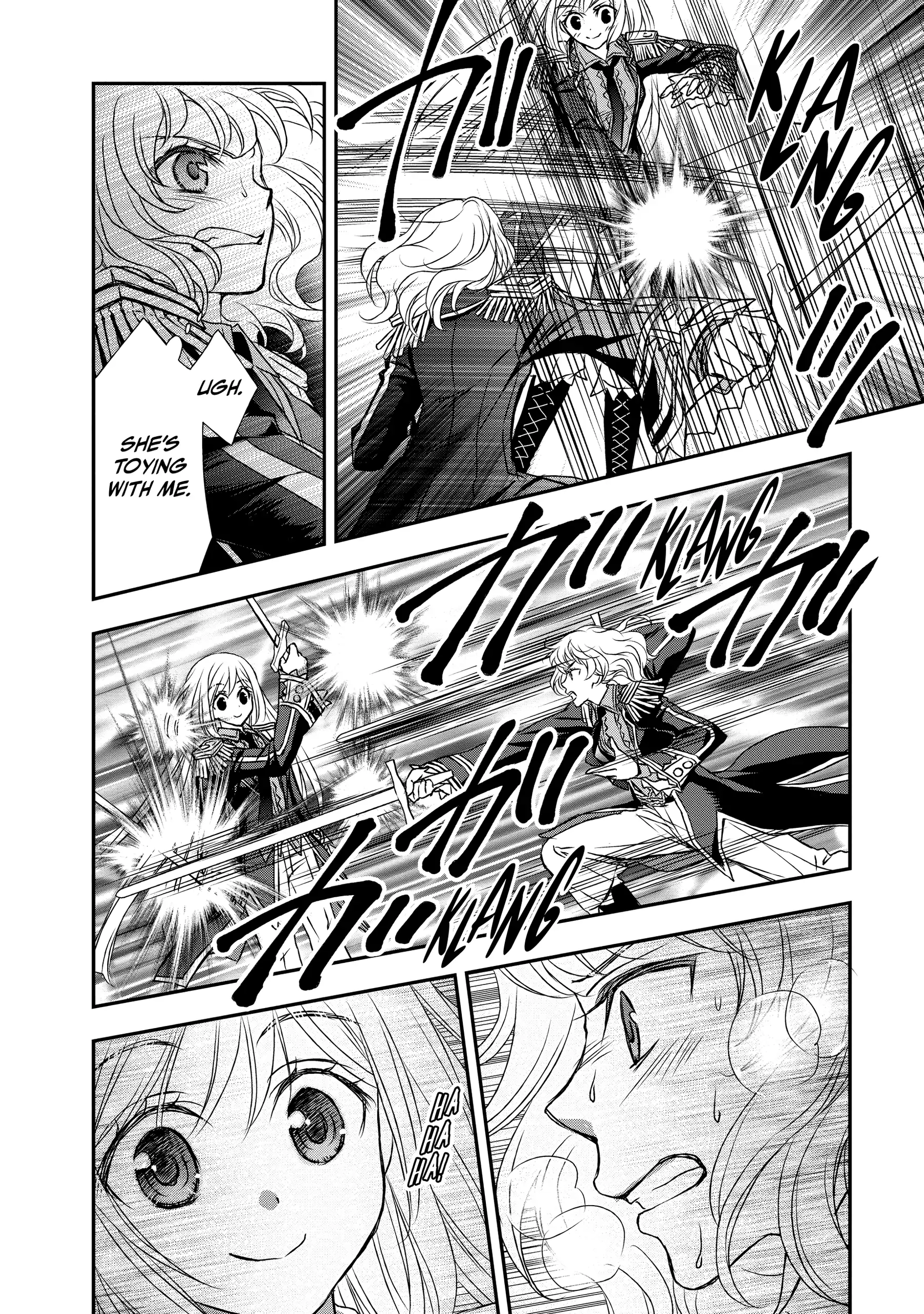 Shinigami ni Sodaterareta Shoujo wa Shikkoku no Tsurugi o Mune ni Idaku Chapter 15 page 16 - 
