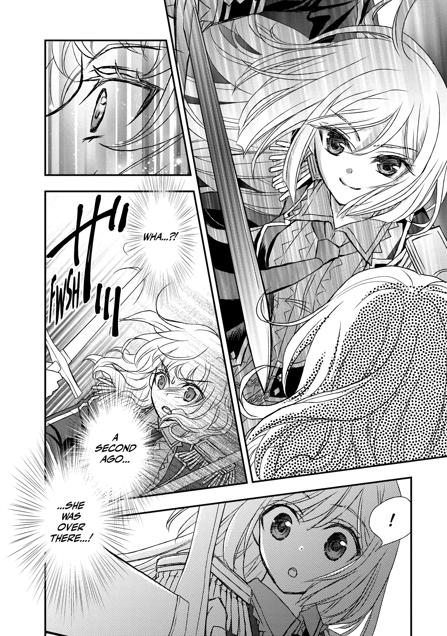Shinigami ni Sodaterareta Shoujo wa Shikkoku no Tsurugi o Mune ni Idaku Chapter 15 page 18 - 