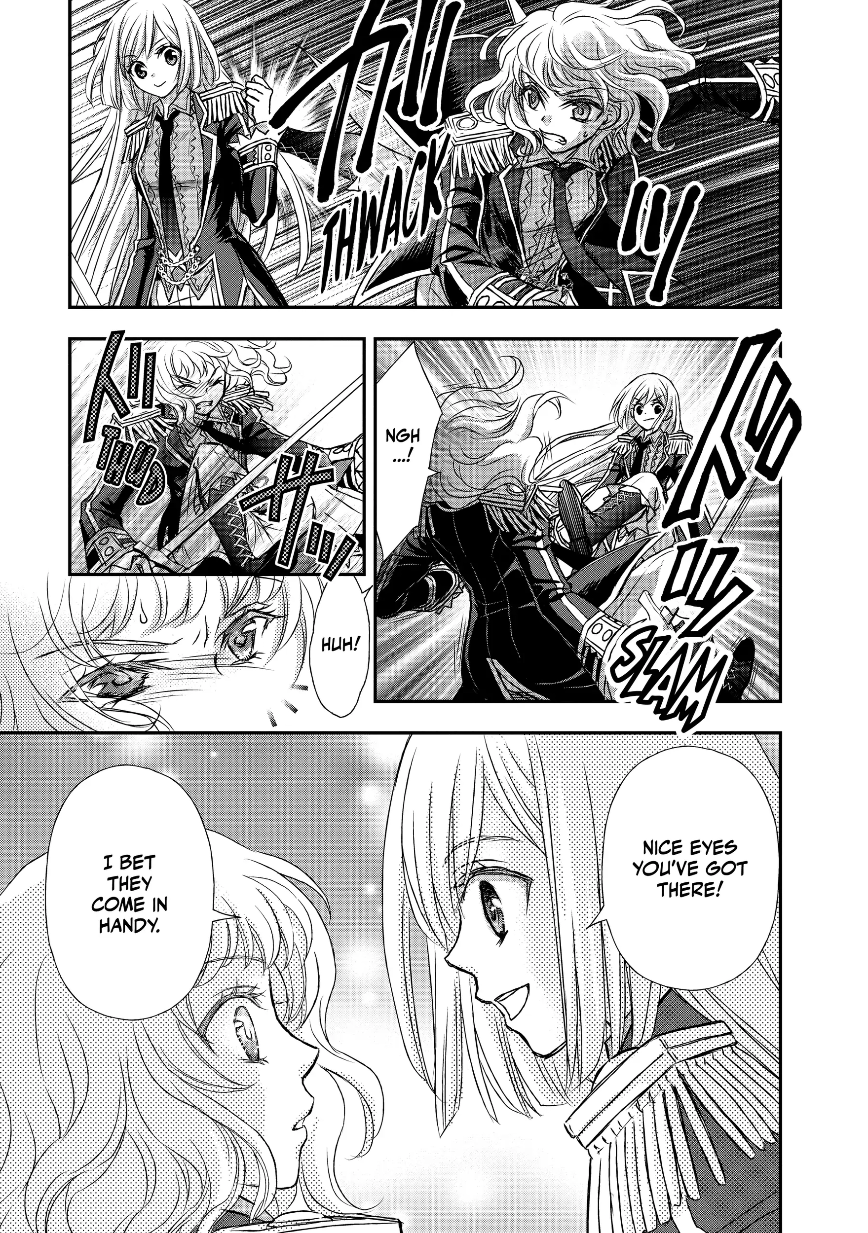 Shinigami ni Sodaterareta Shoujo wa Shikkoku no Tsurugi o Mune ni Idaku Chapter 15 page 19 - 