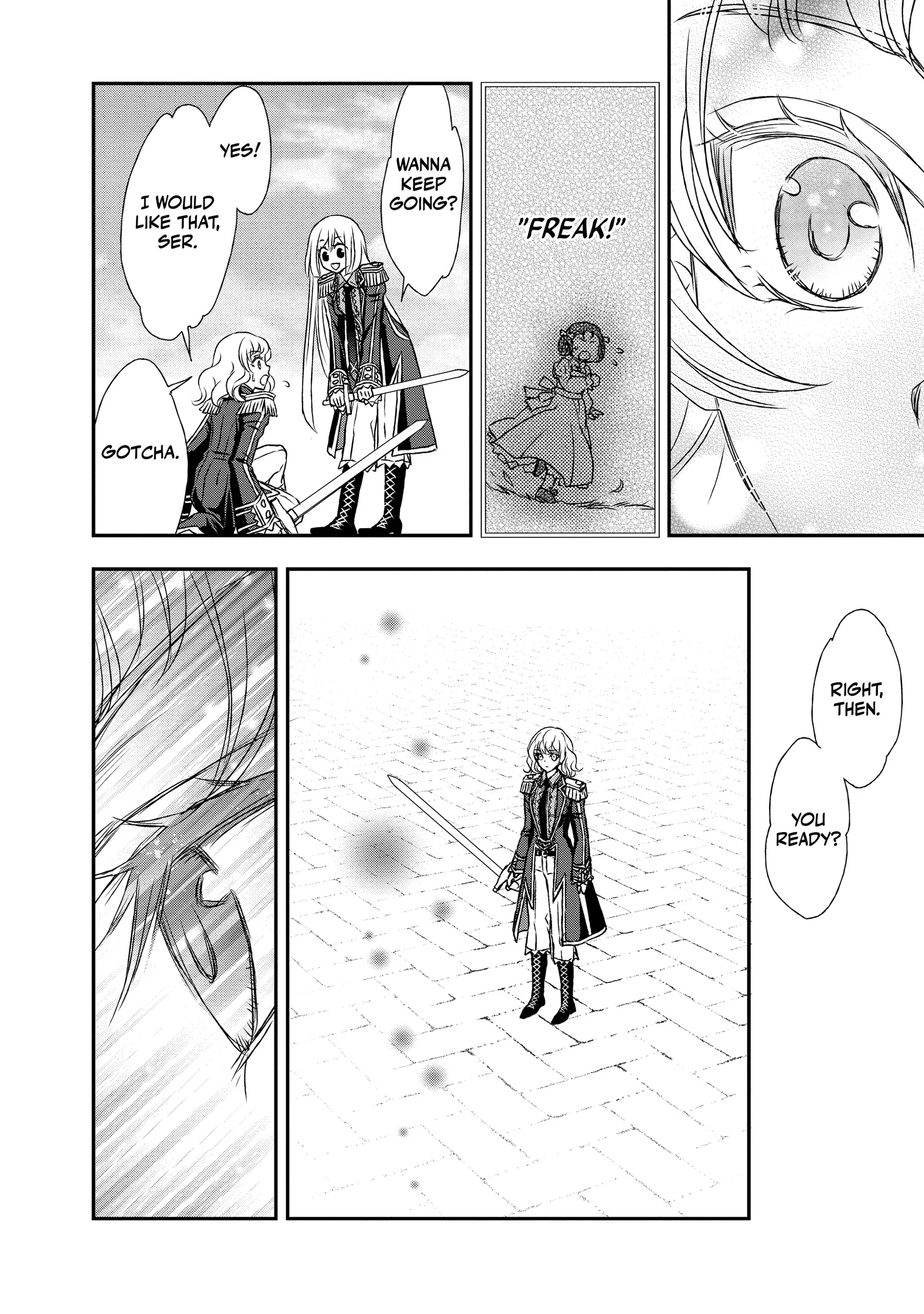 Shinigami ni Sodaterareta Shoujo wa Shikkoku no Tsurugi o Mune ni Idaku Chapter 15 page 20 - 