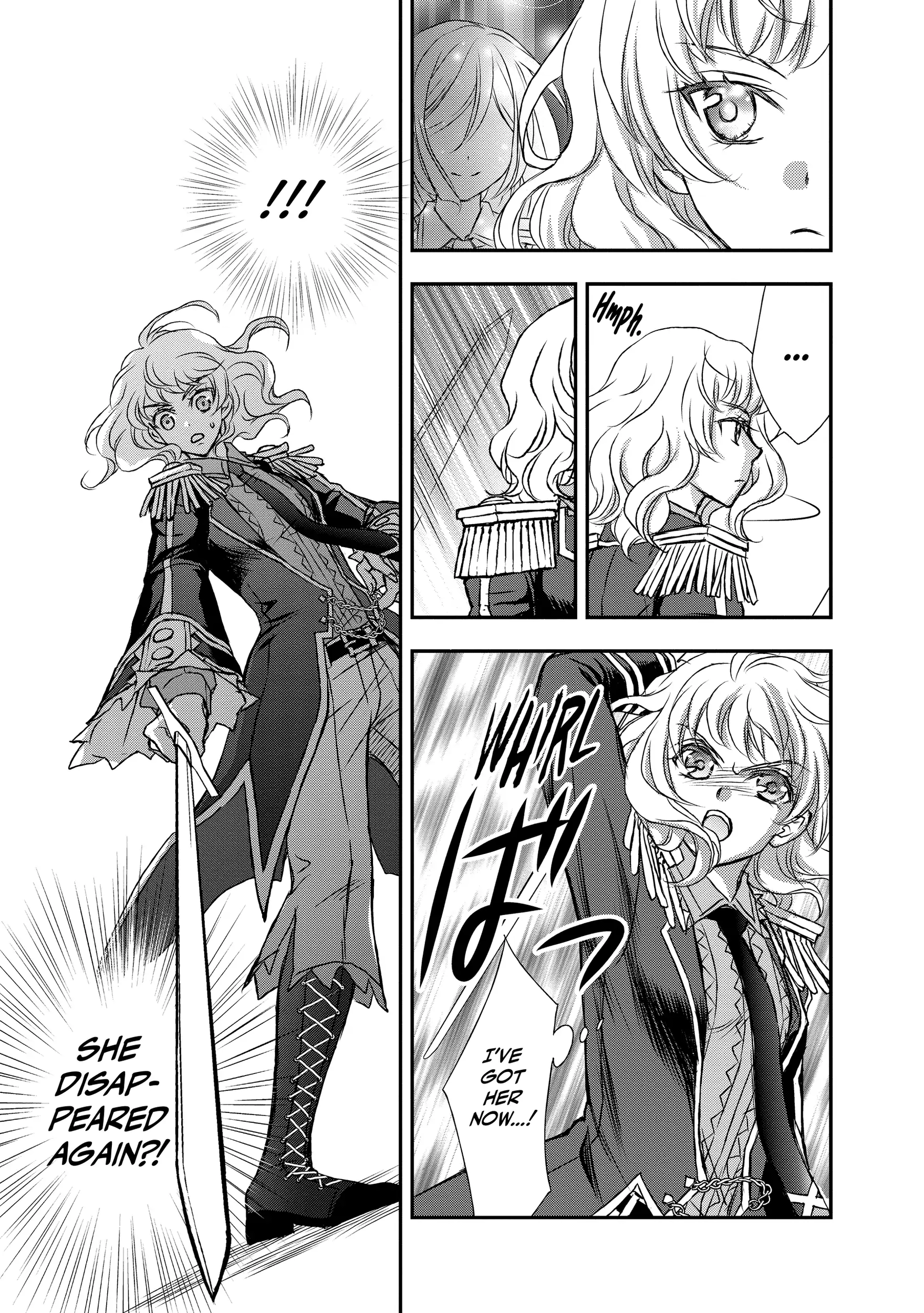Shinigami ni Sodaterareta Shoujo wa Shikkoku no Tsurugi o Mune ni Idaku Chapter 15 page 21 - 