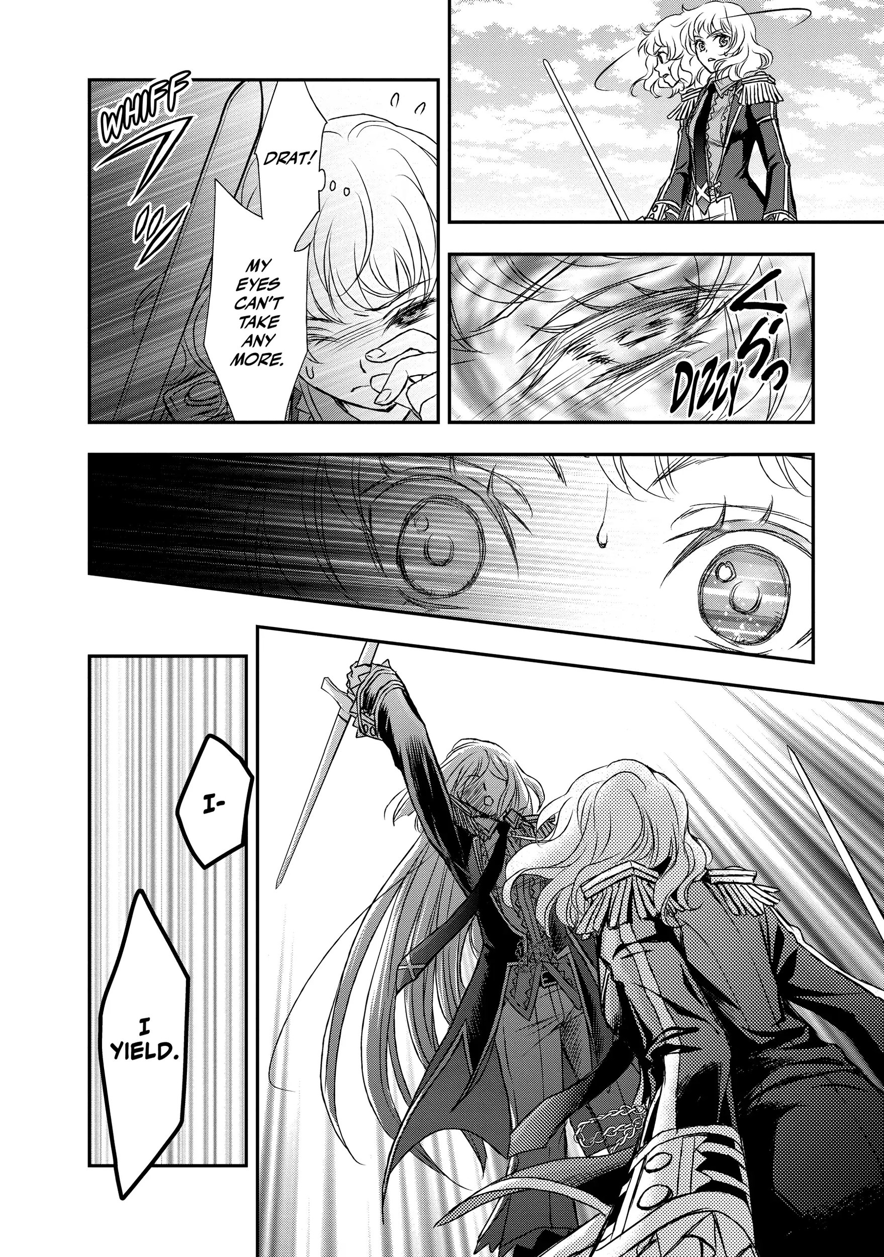 Shinigami ni Sodaterareta Shoujo wa Shikkoku no Tsurugi o Mune ni Idaku Chapter 15 page 22 - 