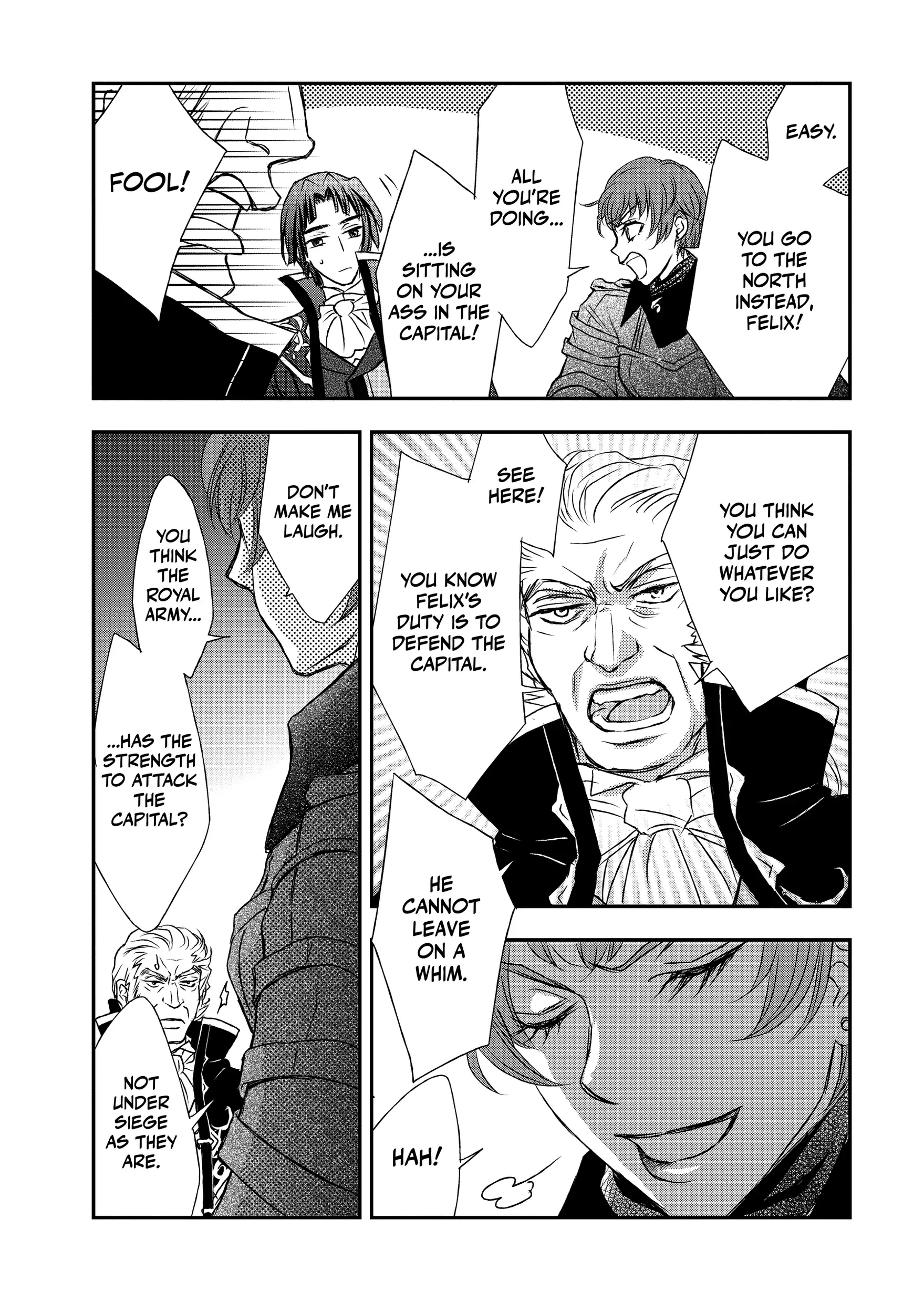 Shinigami ni Sodaterareta Shoujo wa Shikkoku no Tsurugi o Mune ni Idaku Chapter 15 page 4 - 