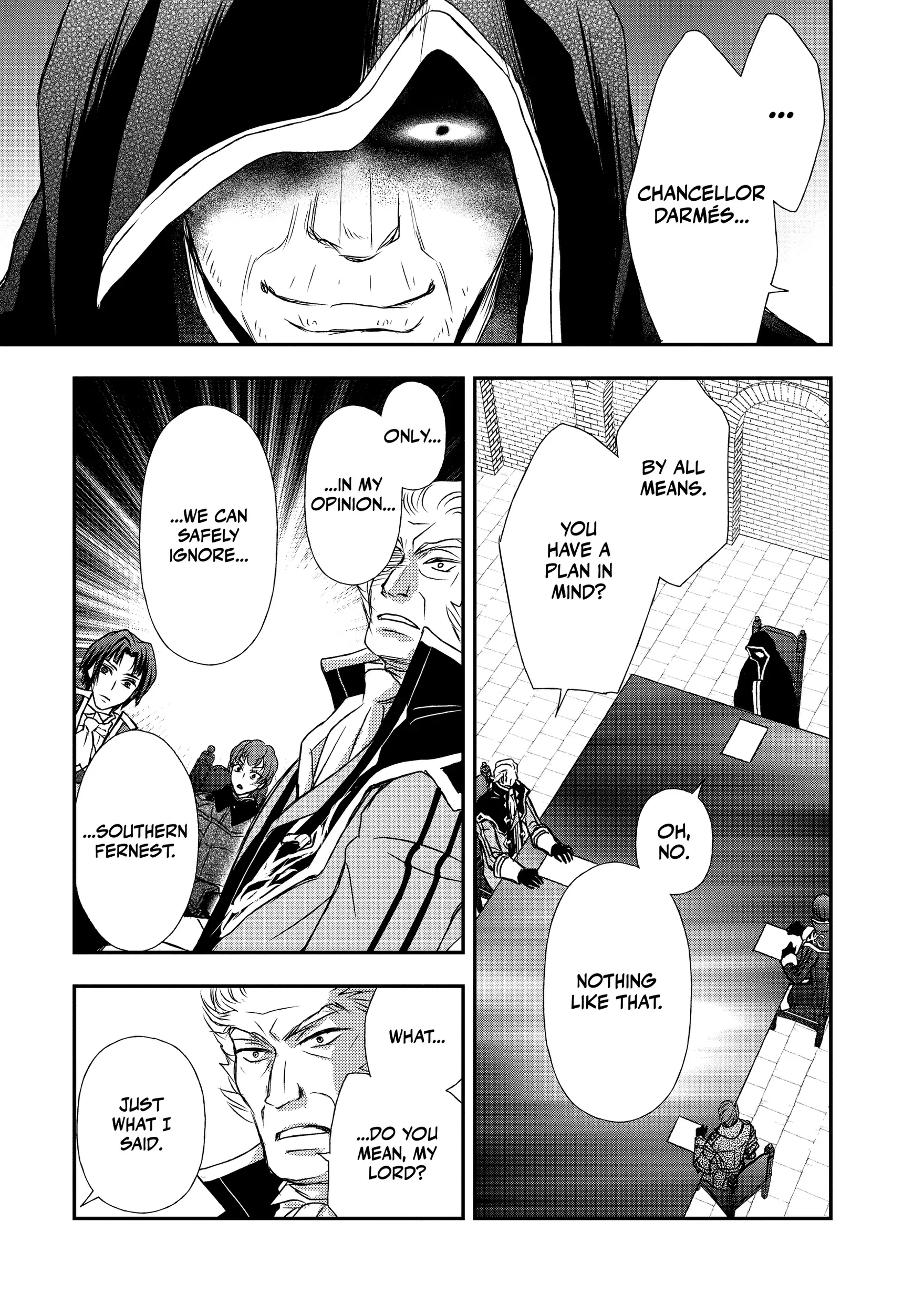 Shinigami ni Sodaterareta Shoujo wa Shikkoku no Tsurugi o Mune ni Idaku Chapter 15 page 7 - 