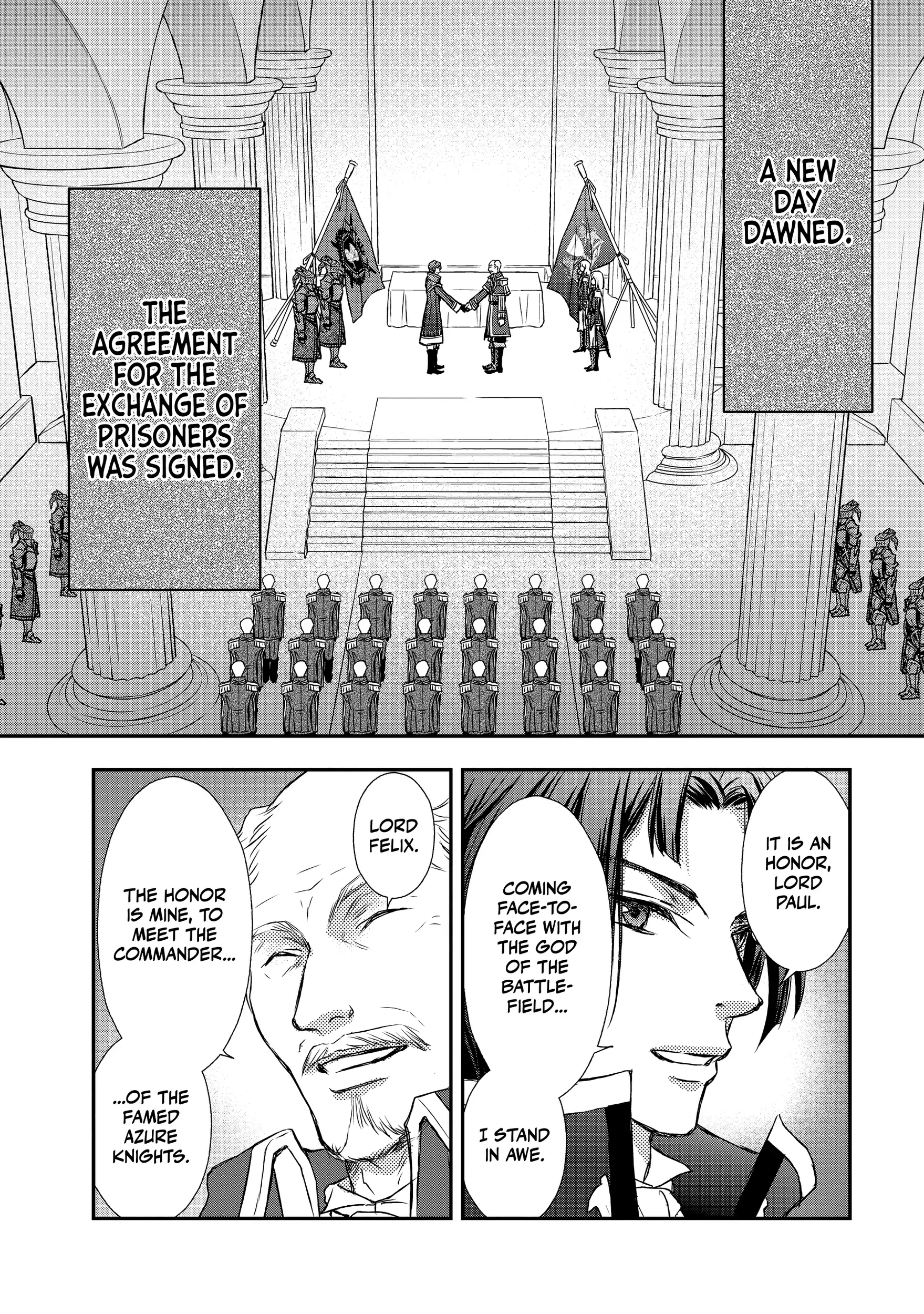 Shinigami ni Sodaterareta Shoujo wa Shikkoku no Tsurugi o Mune ni Idaku Chapter 16 page 13 - 