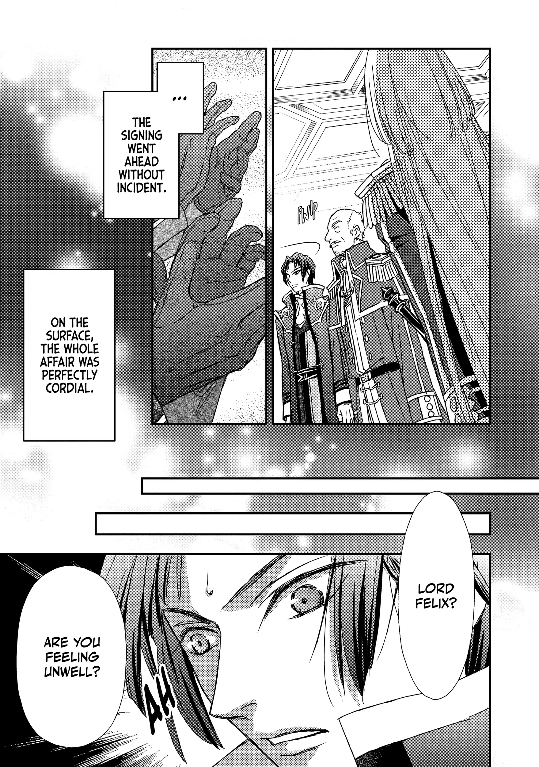 Shinigami ni Sodaterareta Shoujo wa Shikkoku no Tsurugi o Mune ni Idaku Chapter 16 page 16 - 